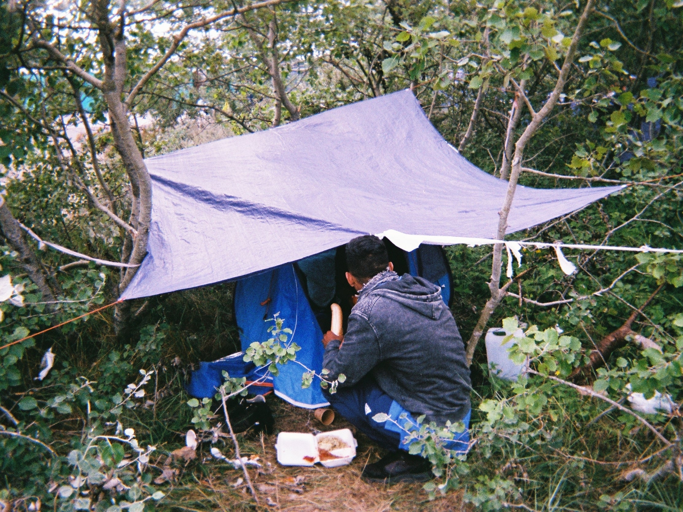 There are several hundred child refugees living between Calais and Dunkirk