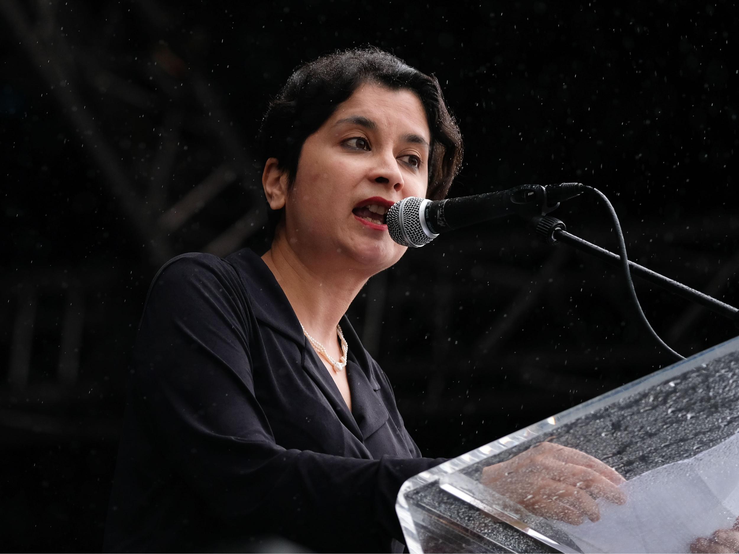 Shami Chakrabarti said the move was ‘straight out of the book of Trump’