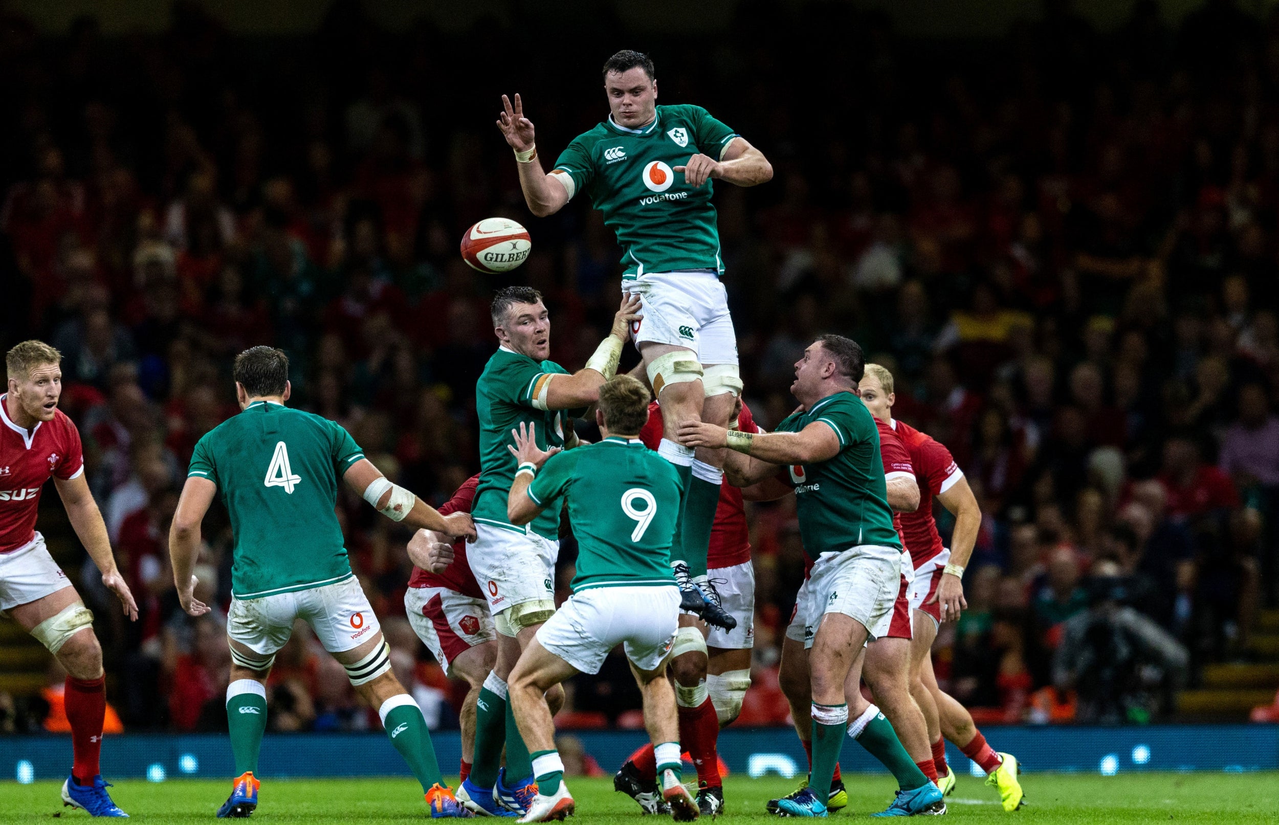 James Ryan is now set to lead Ireland’s lineout