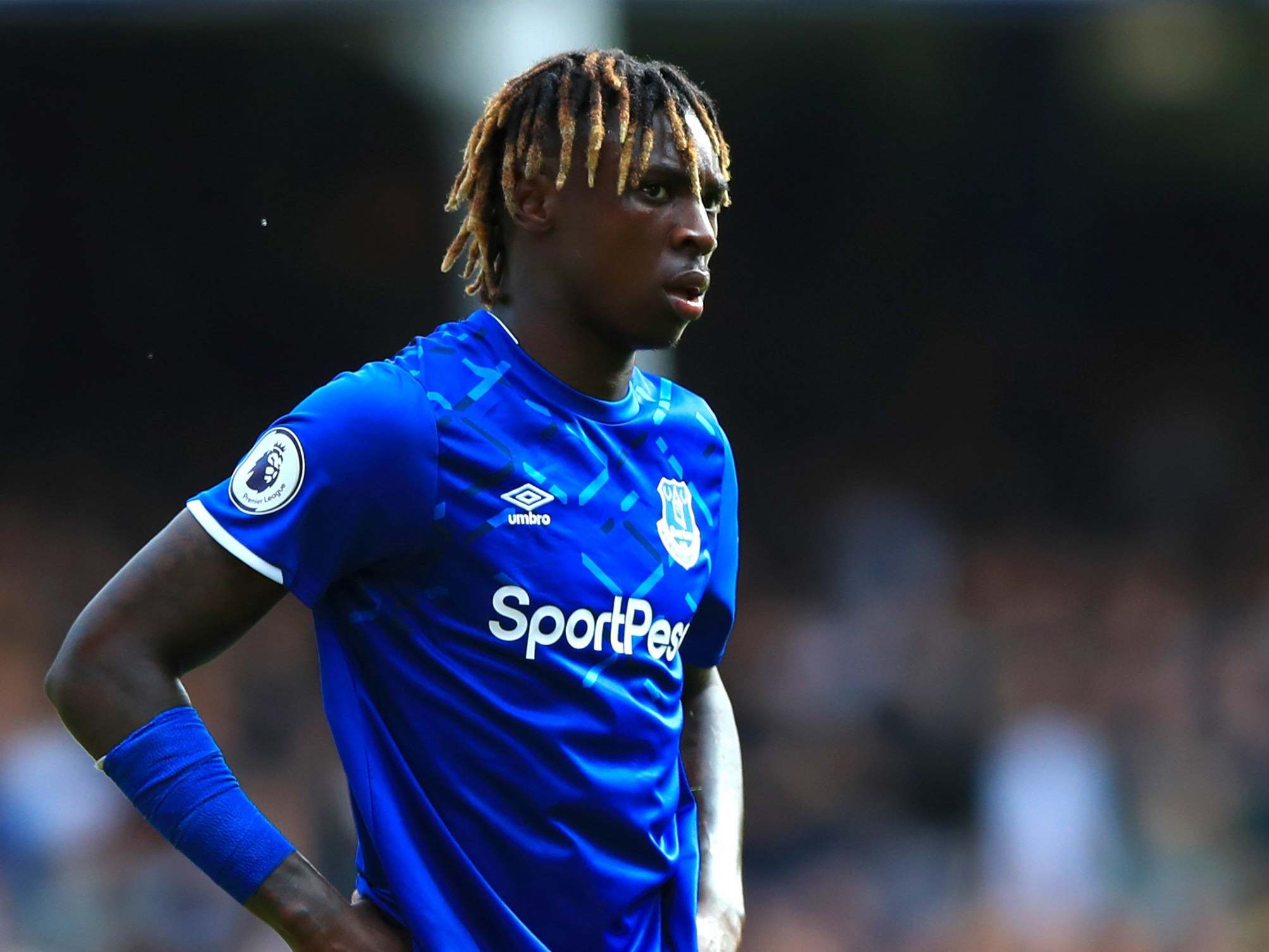 Moise Kean is a new signing at Everton