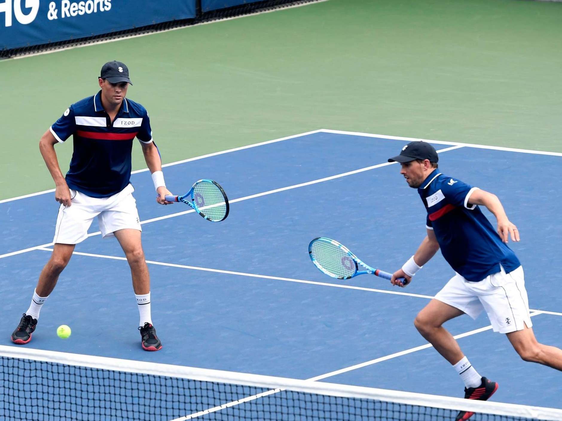 The Bryan brothers advanced to the third round at the US Open