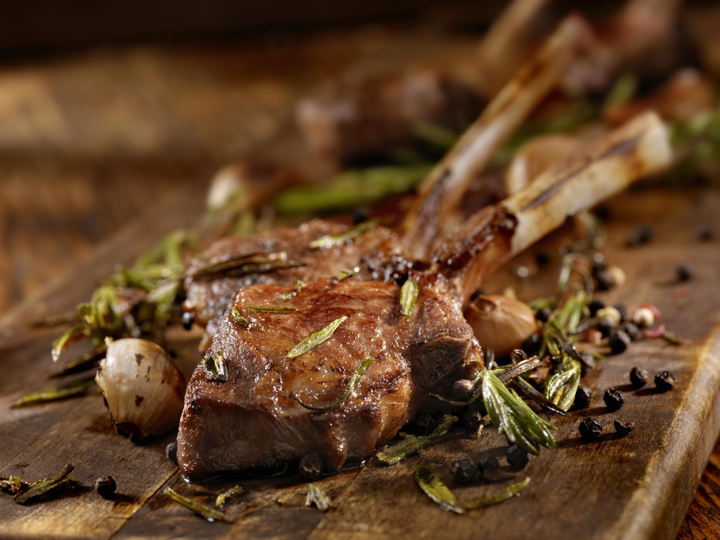 Dark chocolate, coffee and mackerel beat mint as a seasoning for Lamb in a study