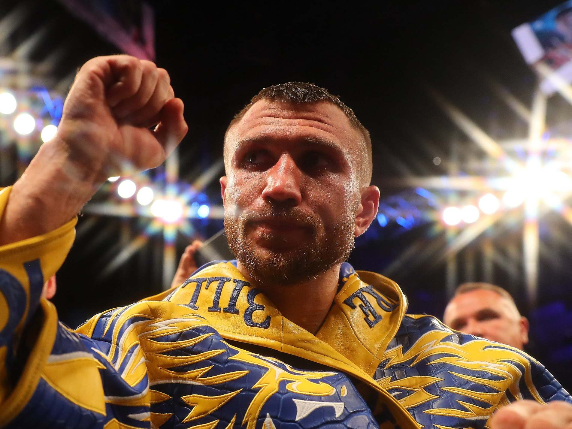 Vasyl Lomachenko stands in his way