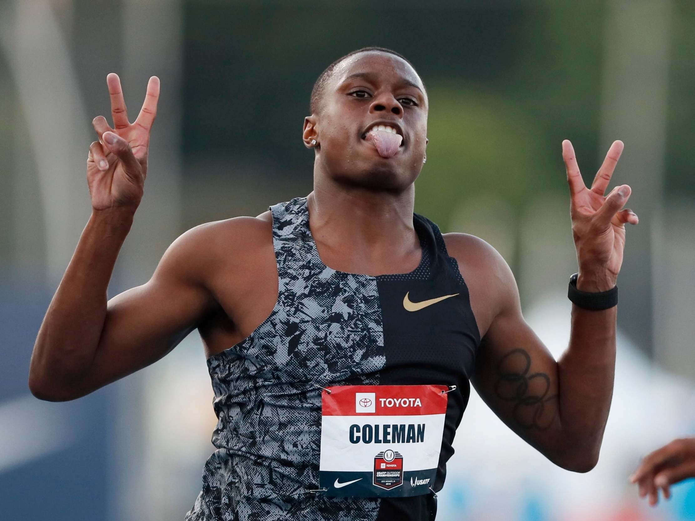 Christian Coleman has been tipped as the successor to Usain Bolt