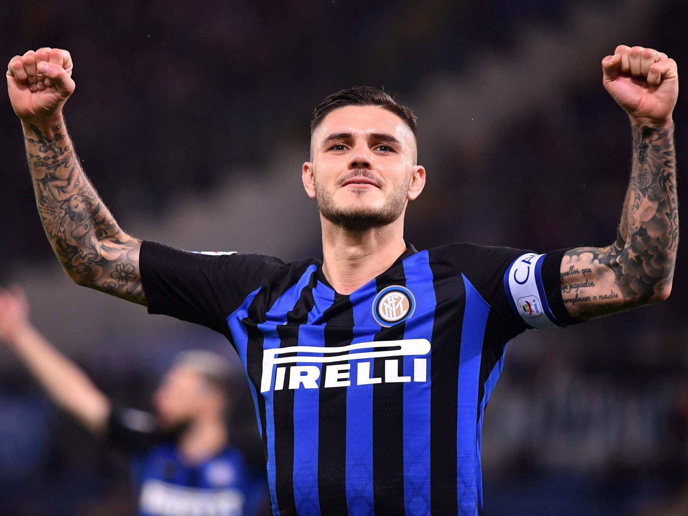 Mauro Icardi left Inter Milan to join PSG on loan