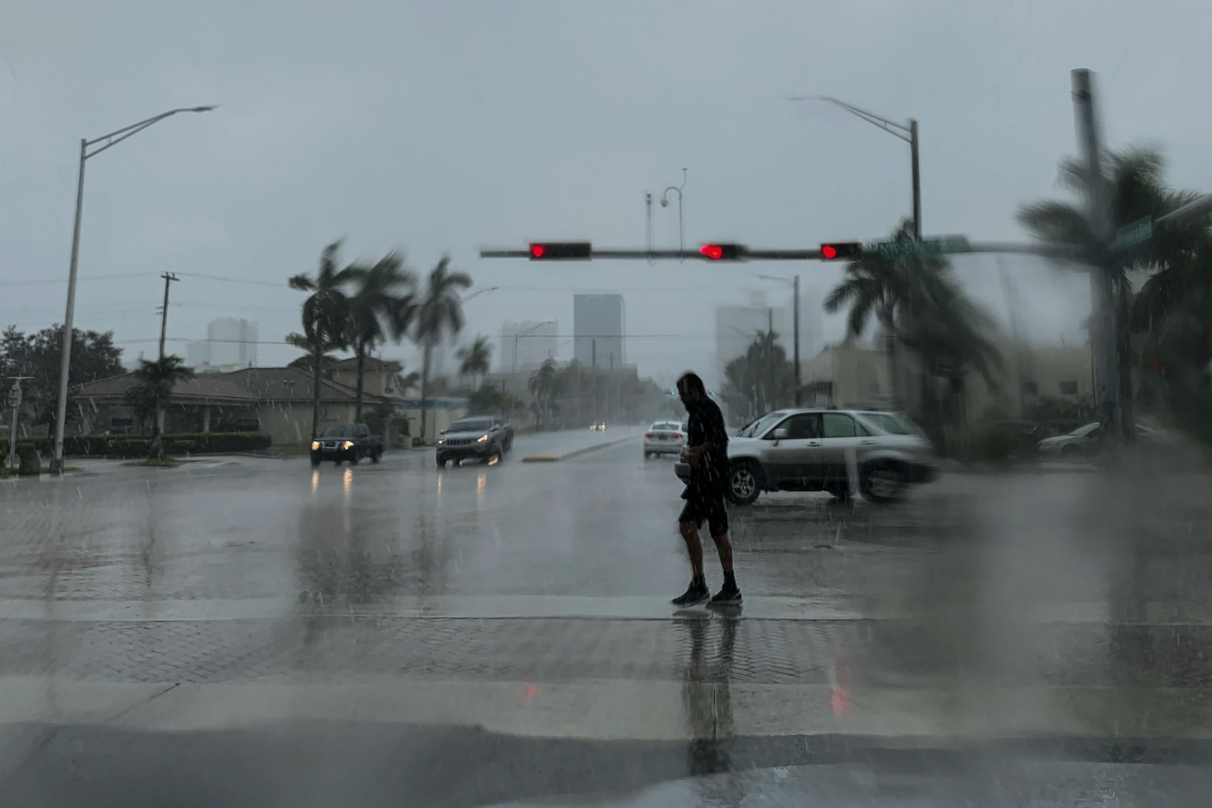 Residents in parts of three US states – including Florida – are under evacuation orders