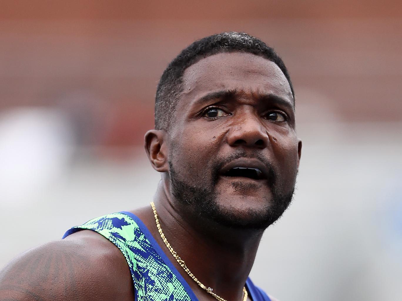 Justin Gatlin won silver at the World Championships in Doha