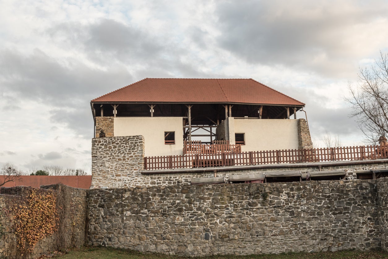 The 13th-century Silesian Ostrava Castle