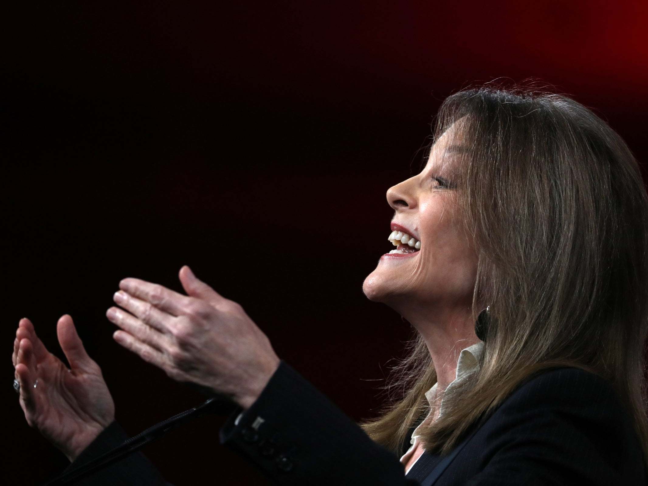 Marianne Williamson's spokesperson said the tweet was a metaphor