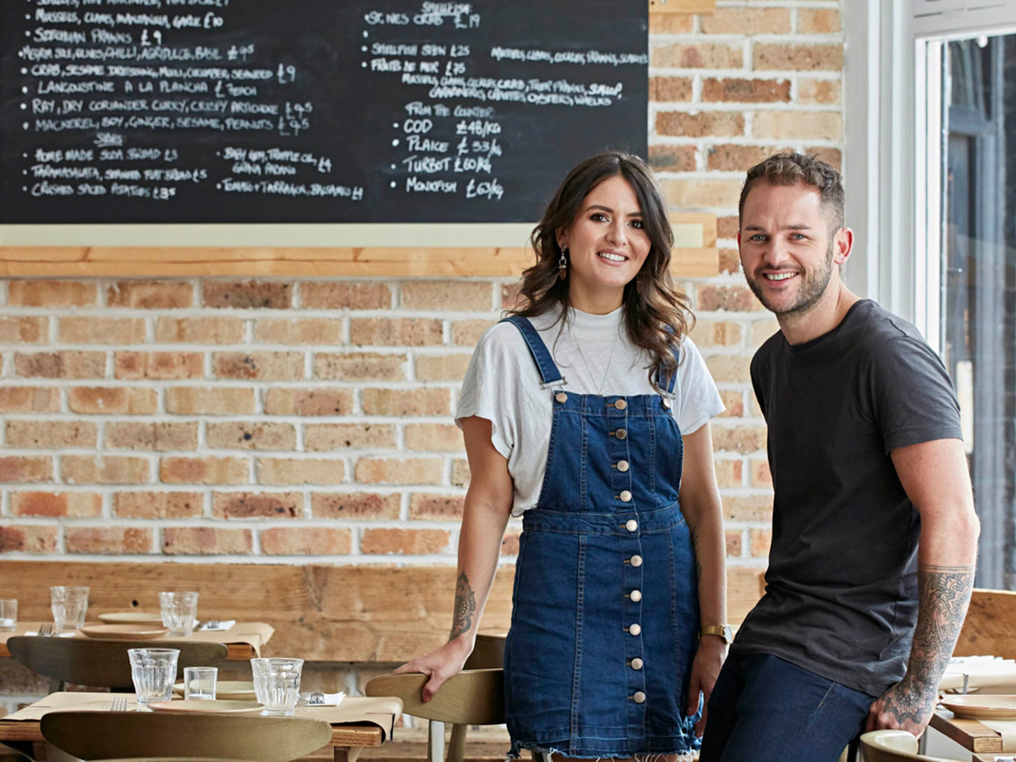 Restaurant owners Katie and Rick have two sites, one in north London's Islington and one in Padstow, north Cornwall