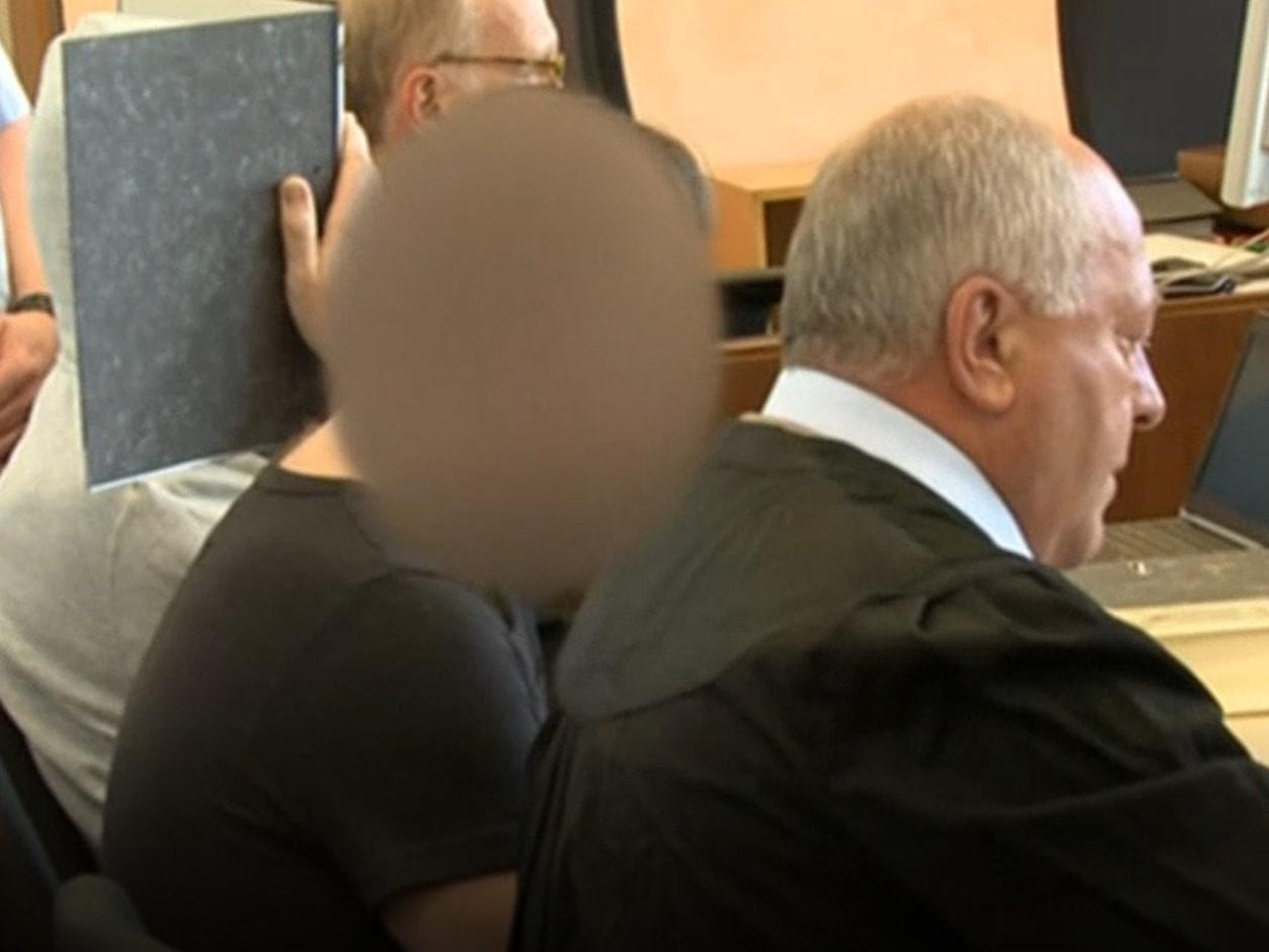 Andreas V and Mario S, with solicitor, in court