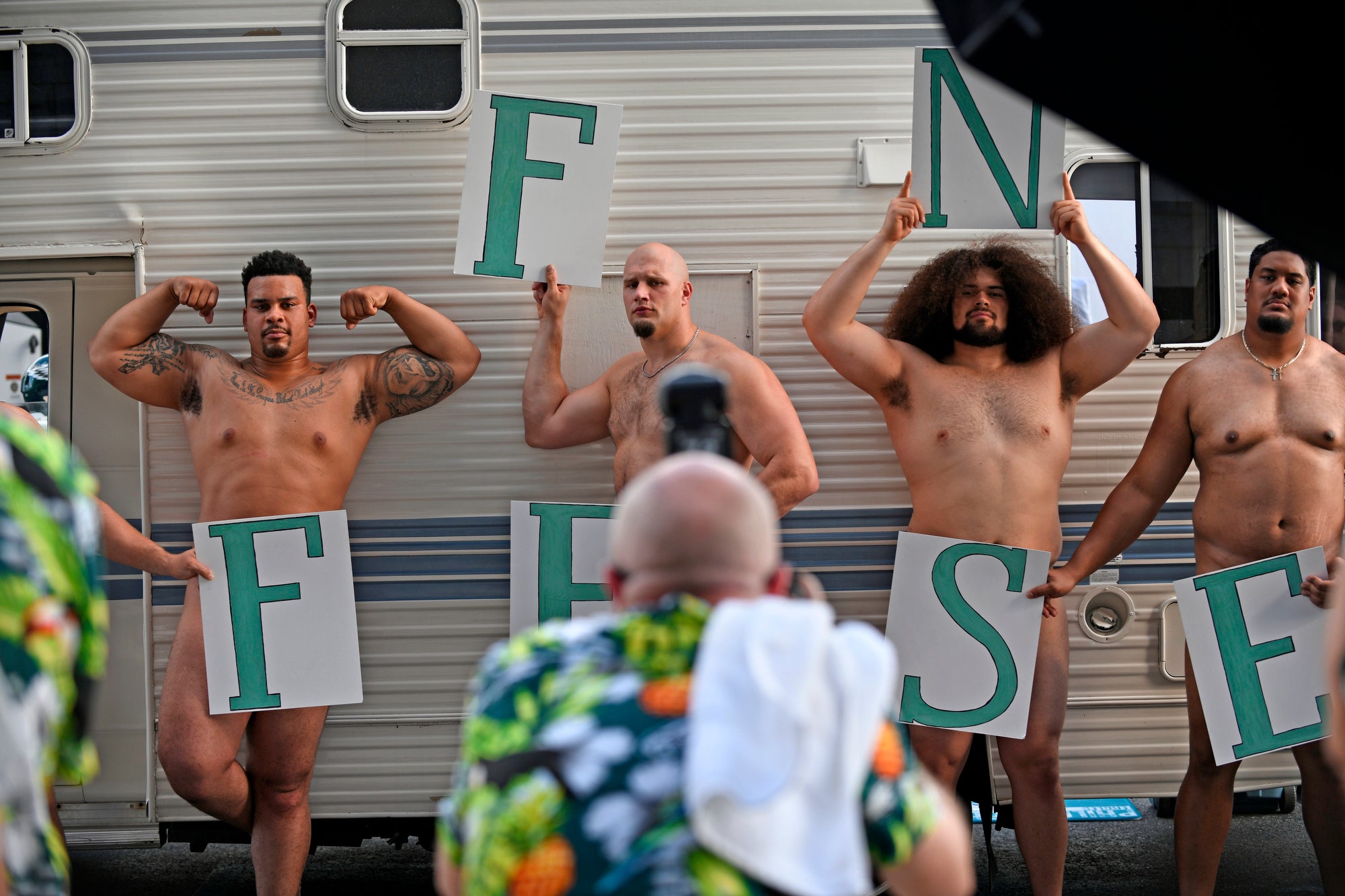 Offensive linemen are tasked with protecting the quarterback