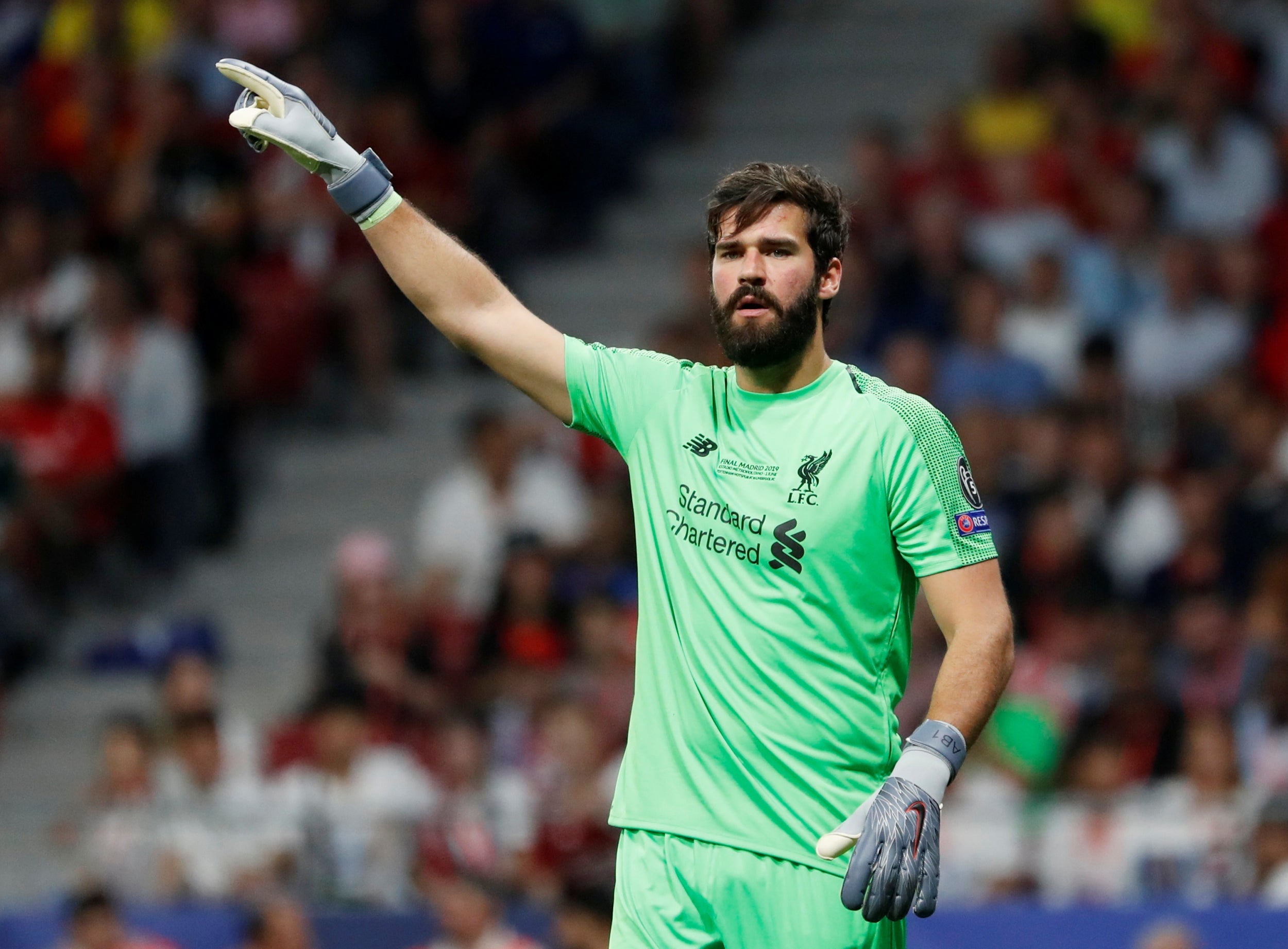 Alisson is due to return soon (Reuters)