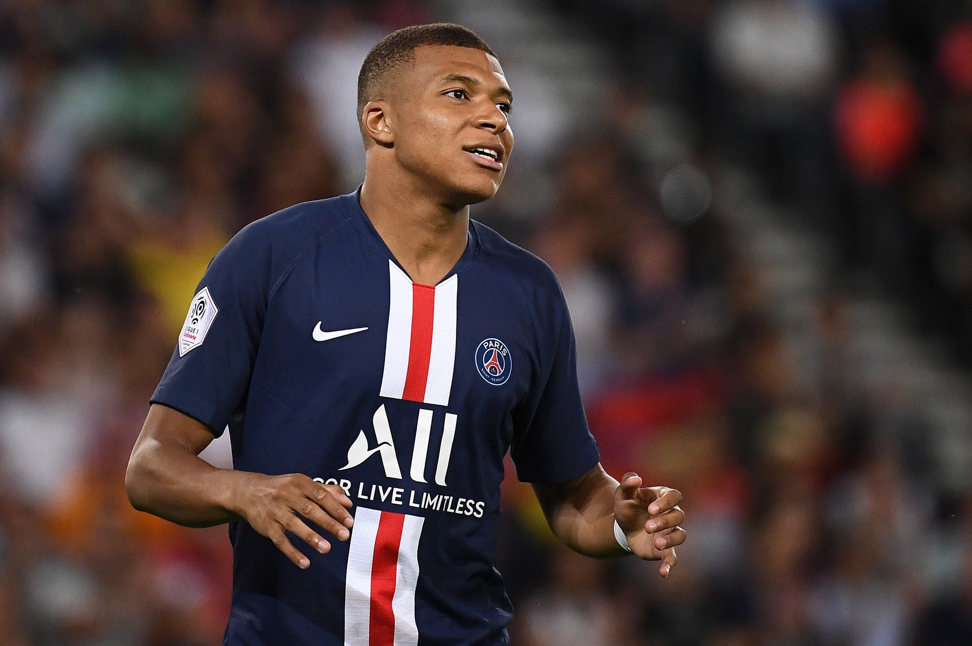 Kylian Mbappe is a long-term target for Real Madrid (AFP/Getty)