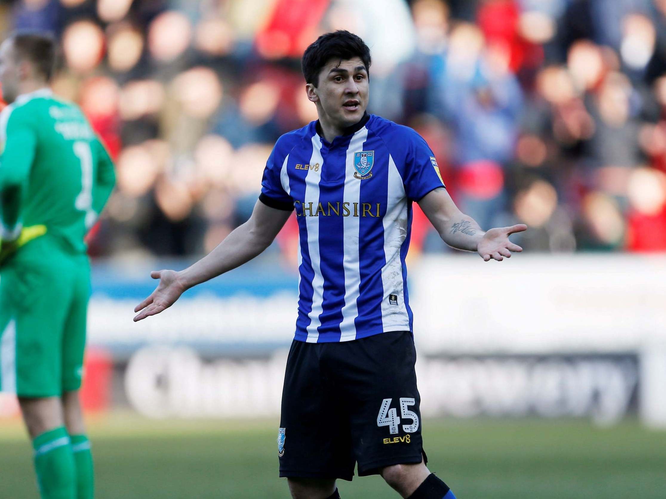 Fernando Forestieri has protested his innocence