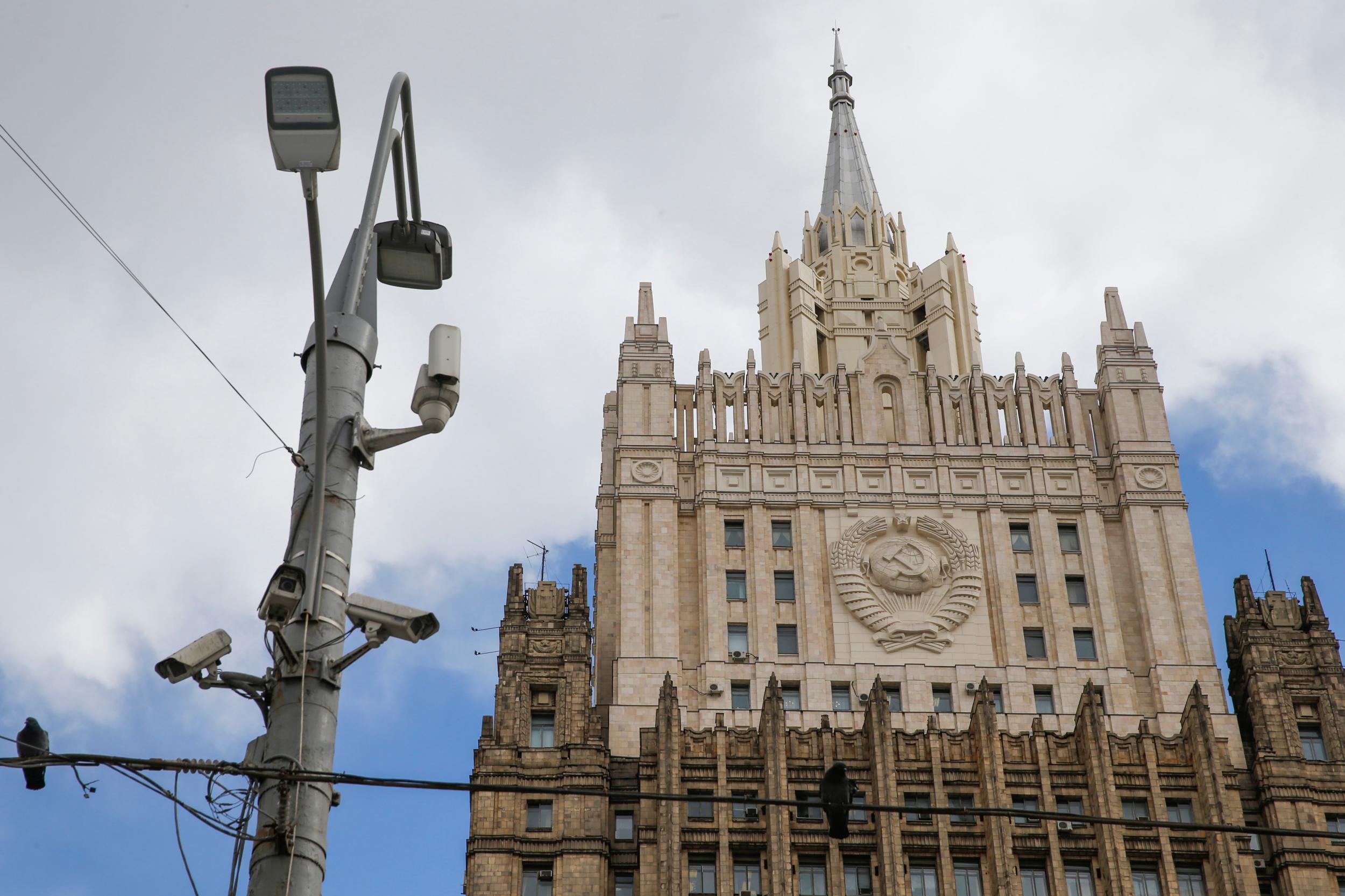 The Ministry of Foreign Affairs, Smolensky Square (AFP/Getty)