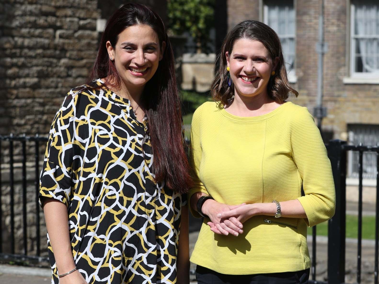 Luciana Berger (left) says she joined Jo Swinson’s party because it is ‘the strongest to stop Brexit’