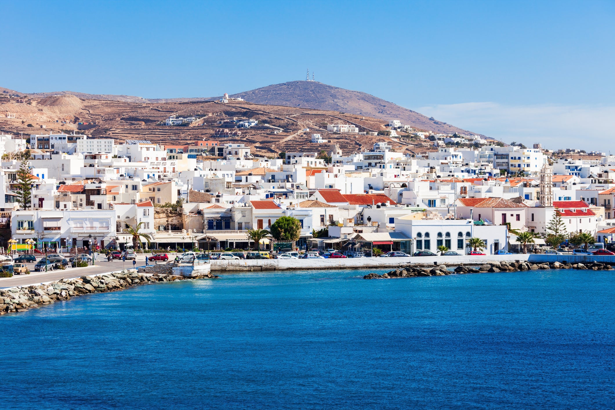 Idyllic: Tinos is a Greek island in the Aegean Sea, located in the Cyclades archipelago