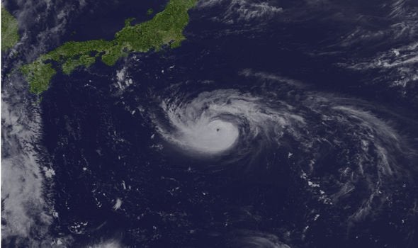 Typhoon Faxai is growing in strength and heading towards Tokyo