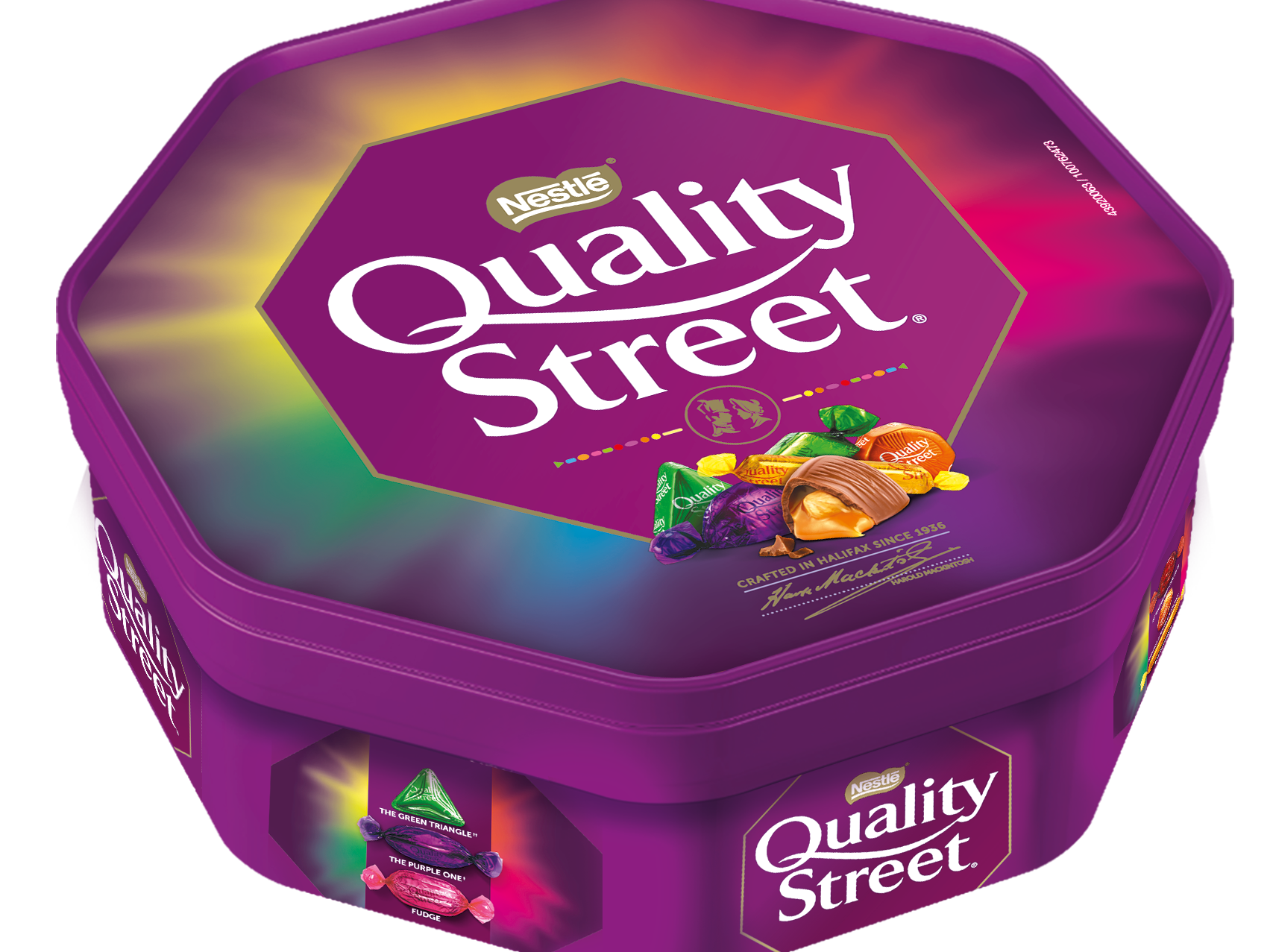 New Quality Street tub