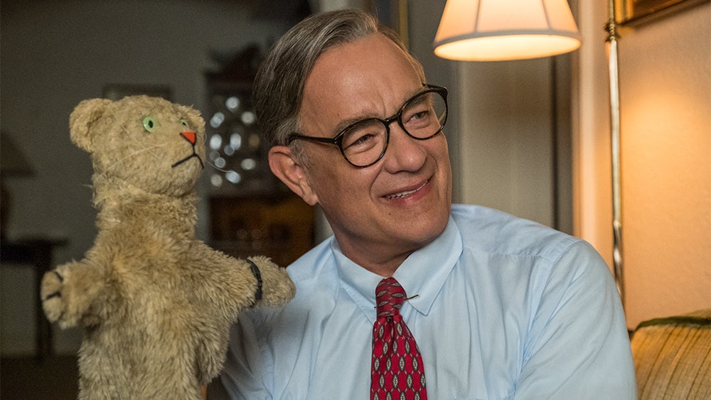 Hanks is causing awards season buzz for his portrayal as Mister Rogers (Sony)