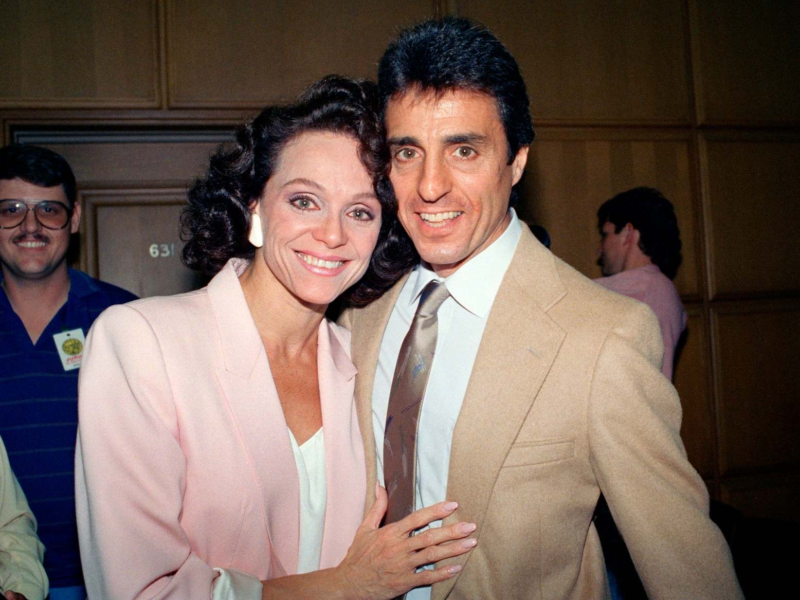 Harper with her husband, Tony Cacciotti, in 1988