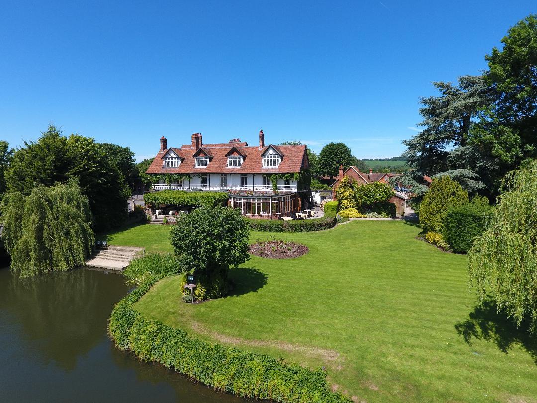 River view rooms and lush landscapes at The French Horn