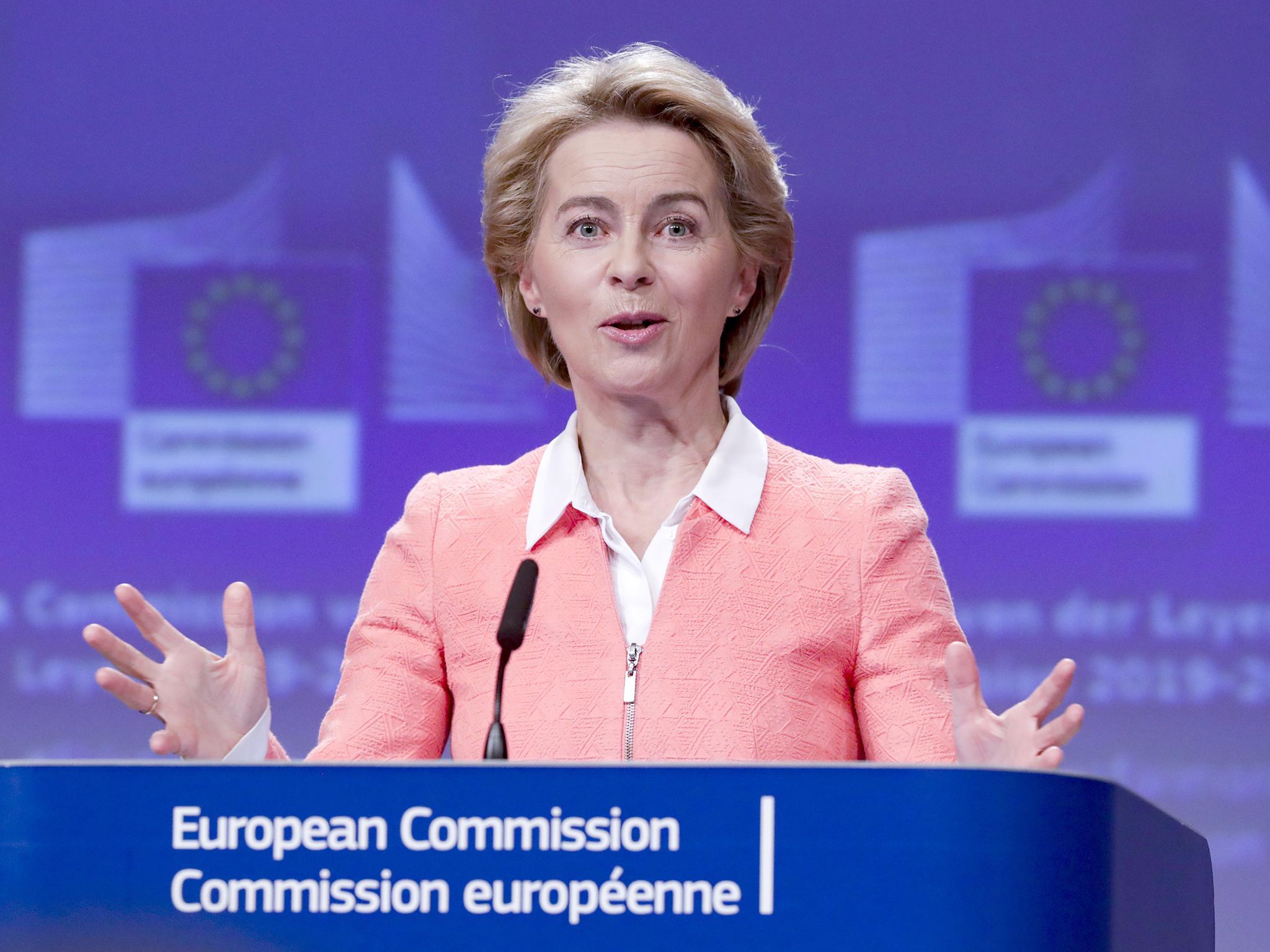 Ursula von der Leyen’s new Commission is due to take office on 1 November