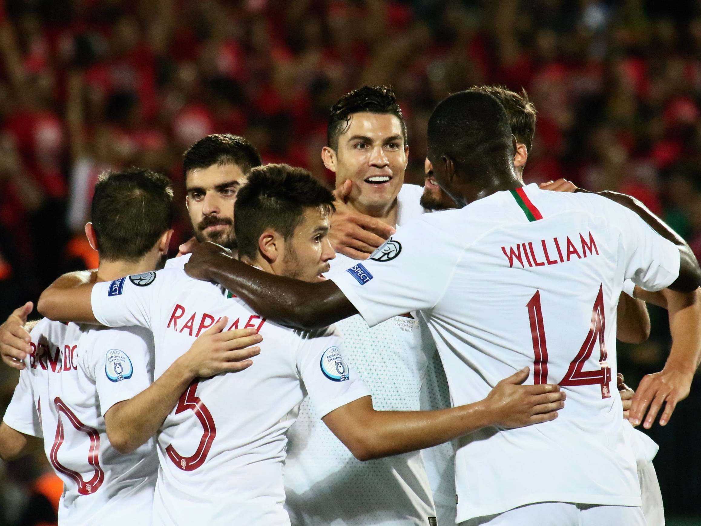 Portugal's forward Cristiano Ronaldo