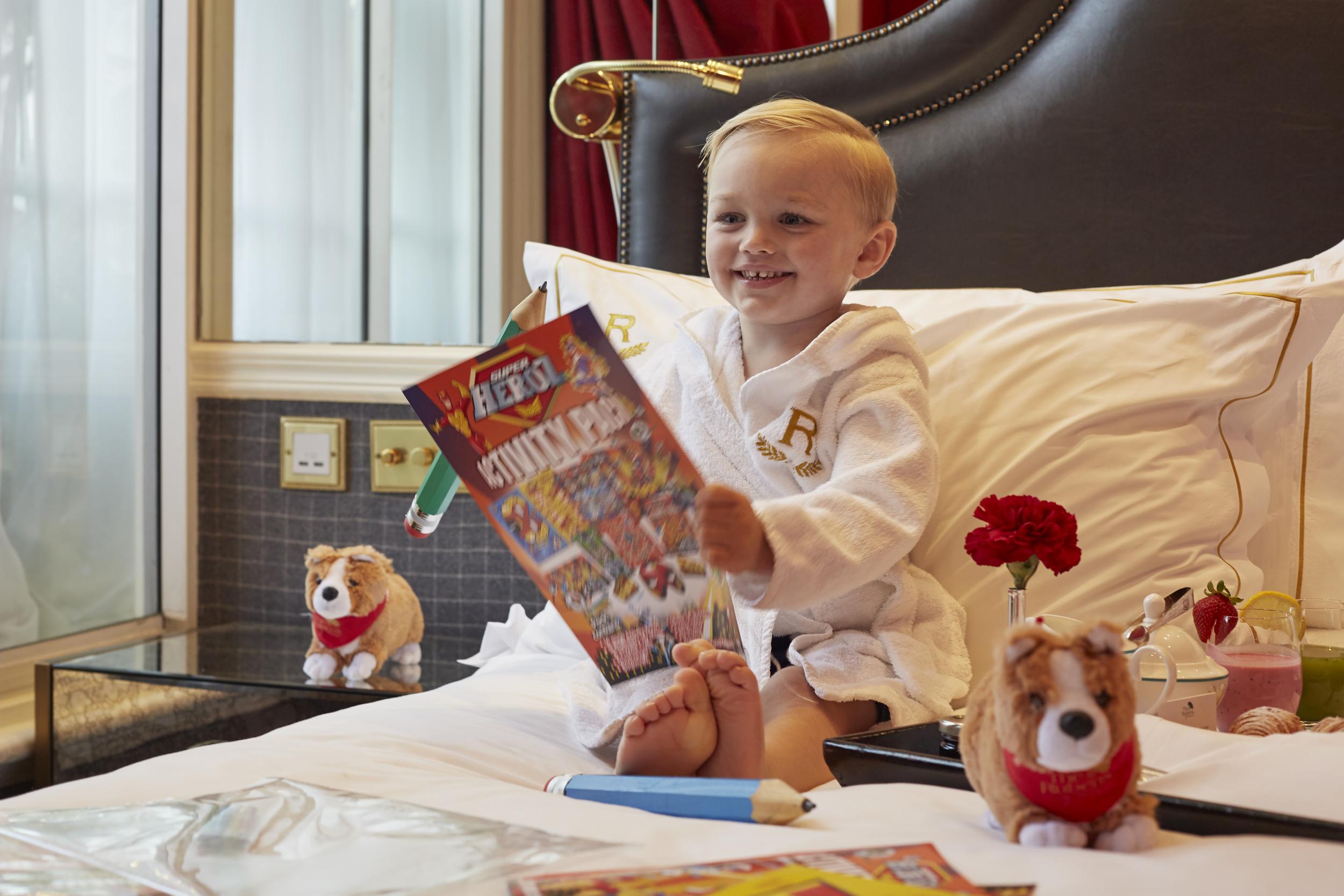 Activity packs await children at Rubens at the Palace