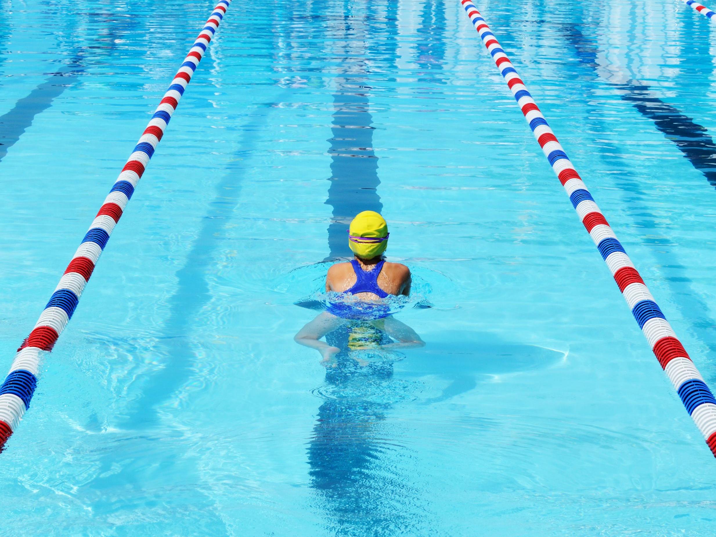 Set a goal – like learning to swim – that has more to do with self-improvement rather than self-criticism