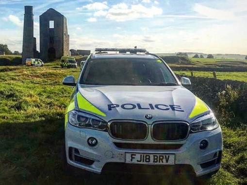 The incident occurred near the Magpie Mine heritage site in Derbyshire