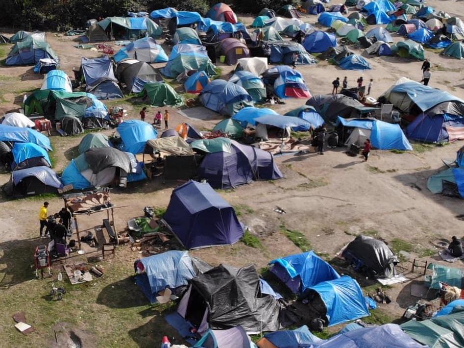 Charities on the ground in northern France say there had also been intensified security in the region and increased efforts to evacuate displaced people from their makeshift encampments