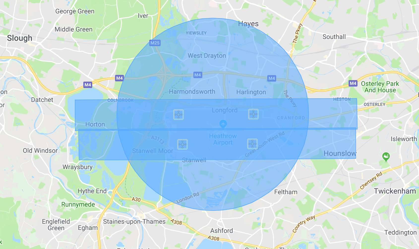 Keep out: the Flight Restriction Zone at Heathrow