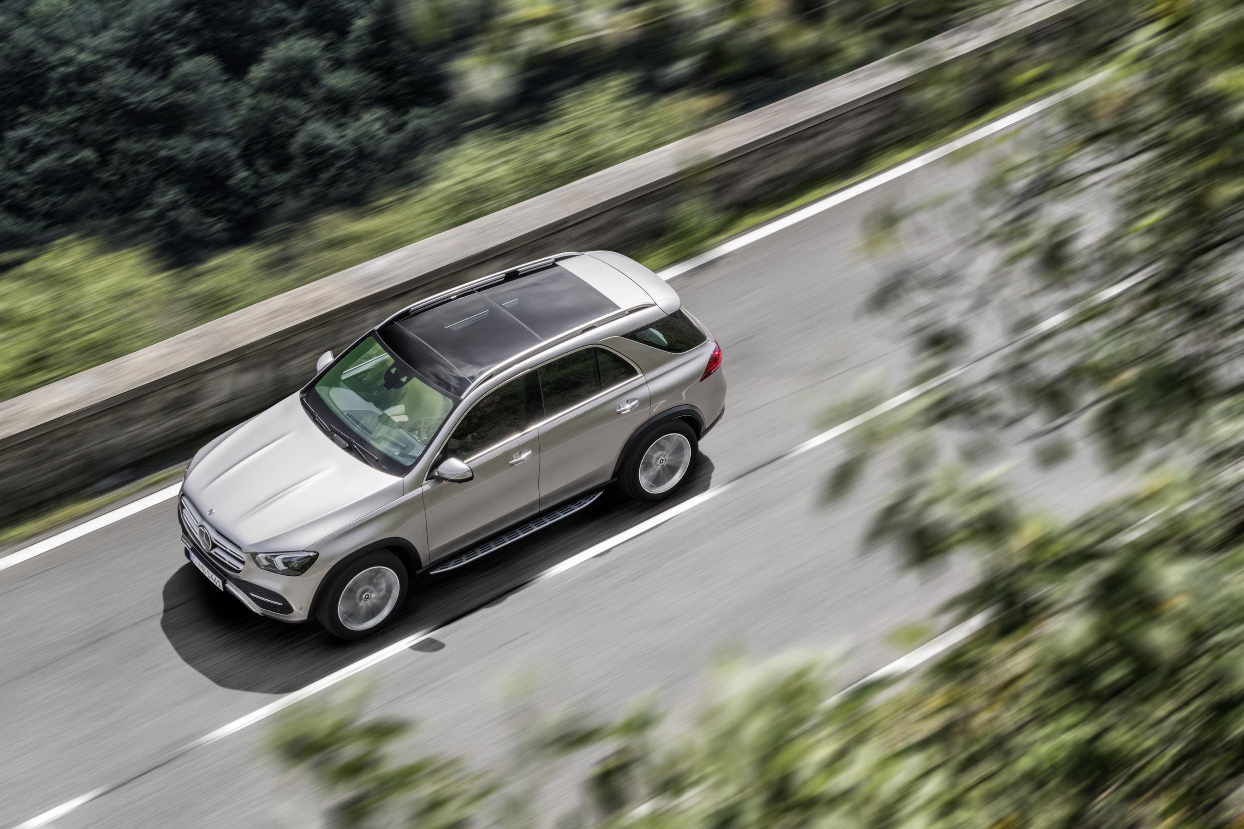 The GLE’s impressive interior is stuffed with tech