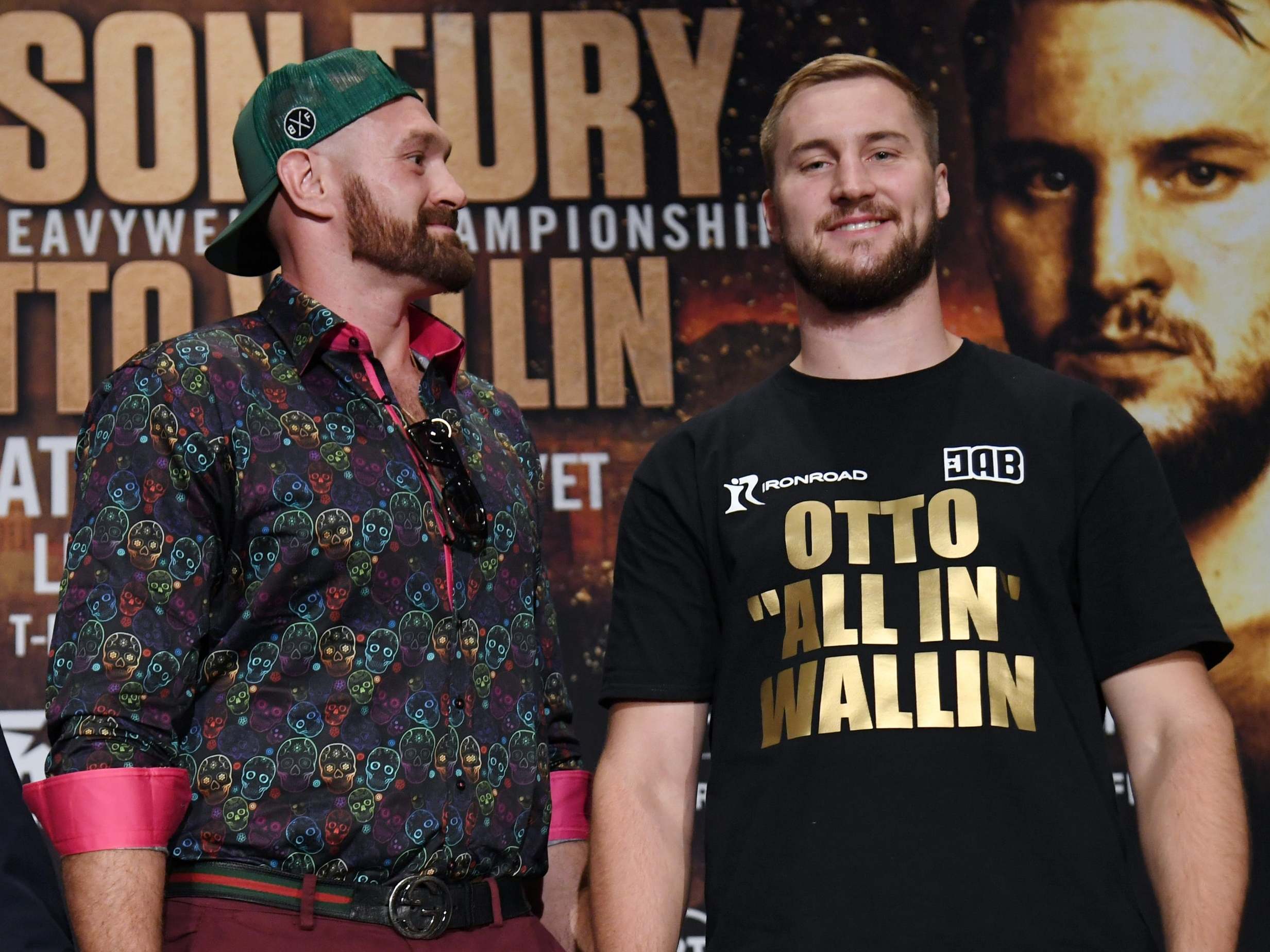 Wallin faces Fury this weekend