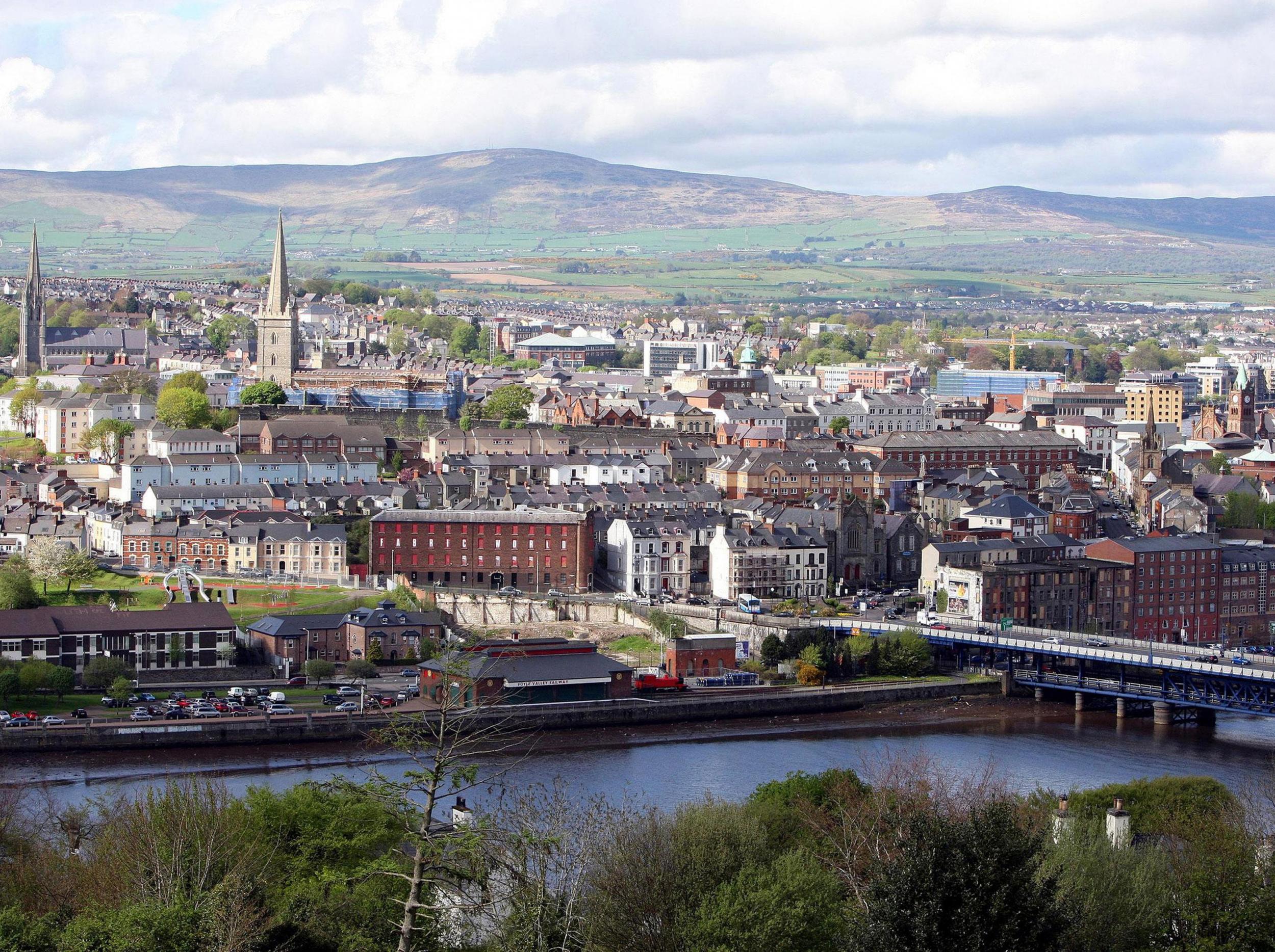 Londonderry, the second-largest city in Northern Ireland