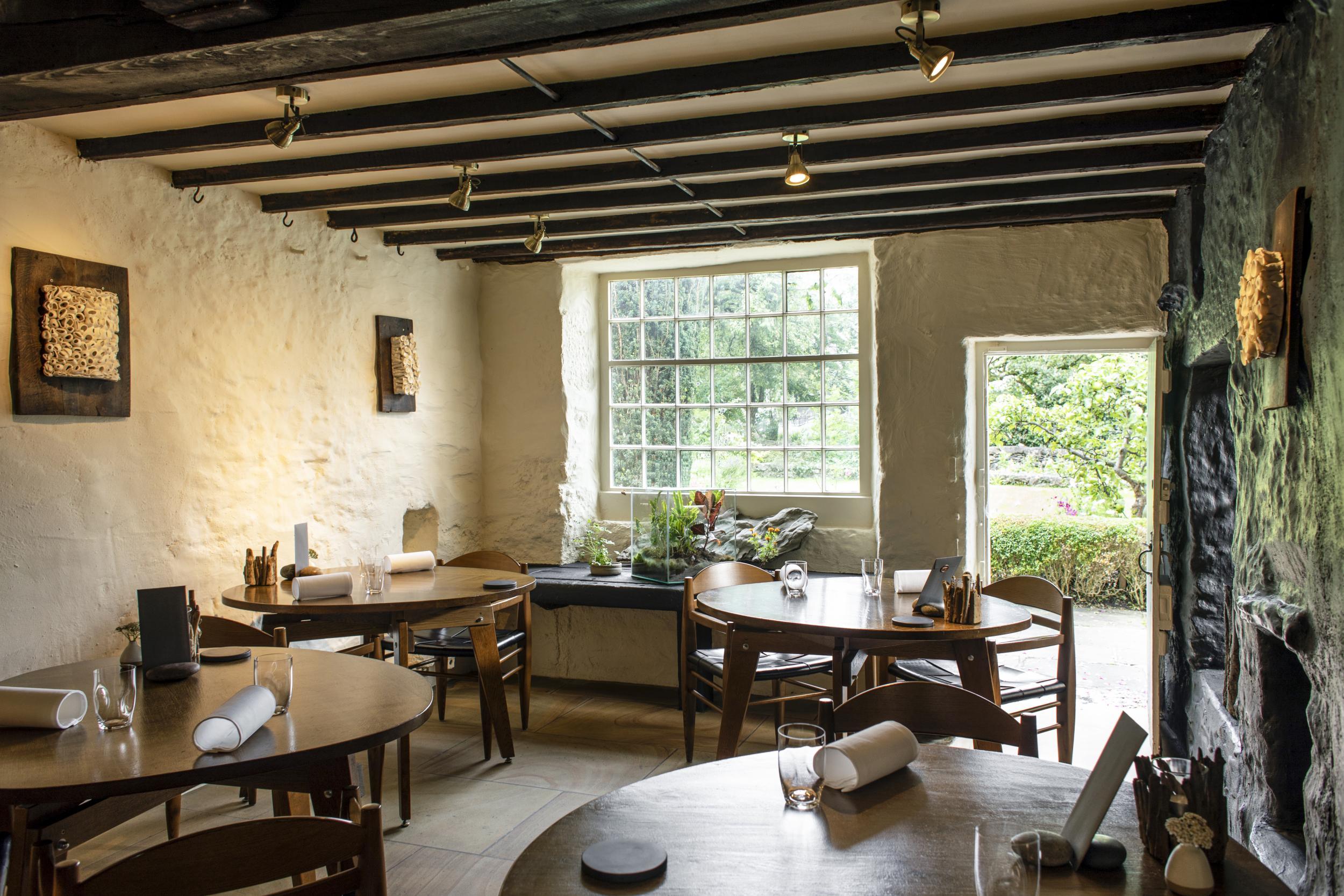 Rustic vibes at L’Enclume’s restaurant (L’E