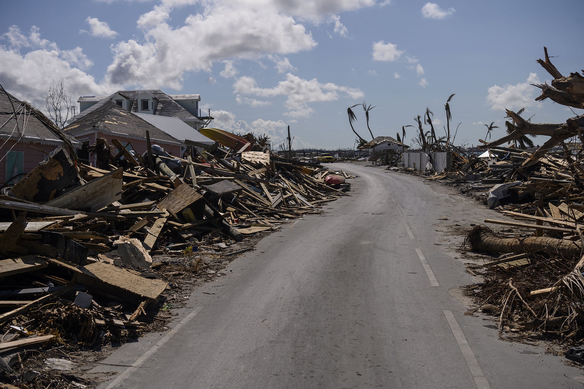 The Mudd, home to many workers at Baker’s Bay, was flattened (Carolyn Van Houten/The Washington Post)