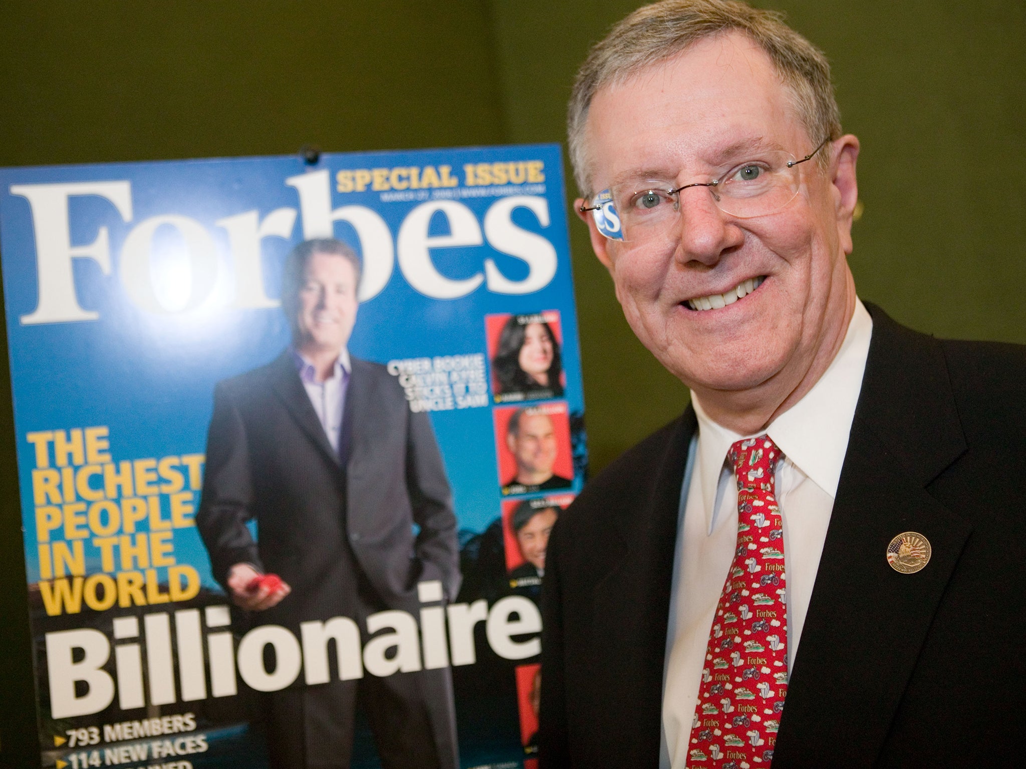 Steve Forbes, chairman and chief executive of Forbes media