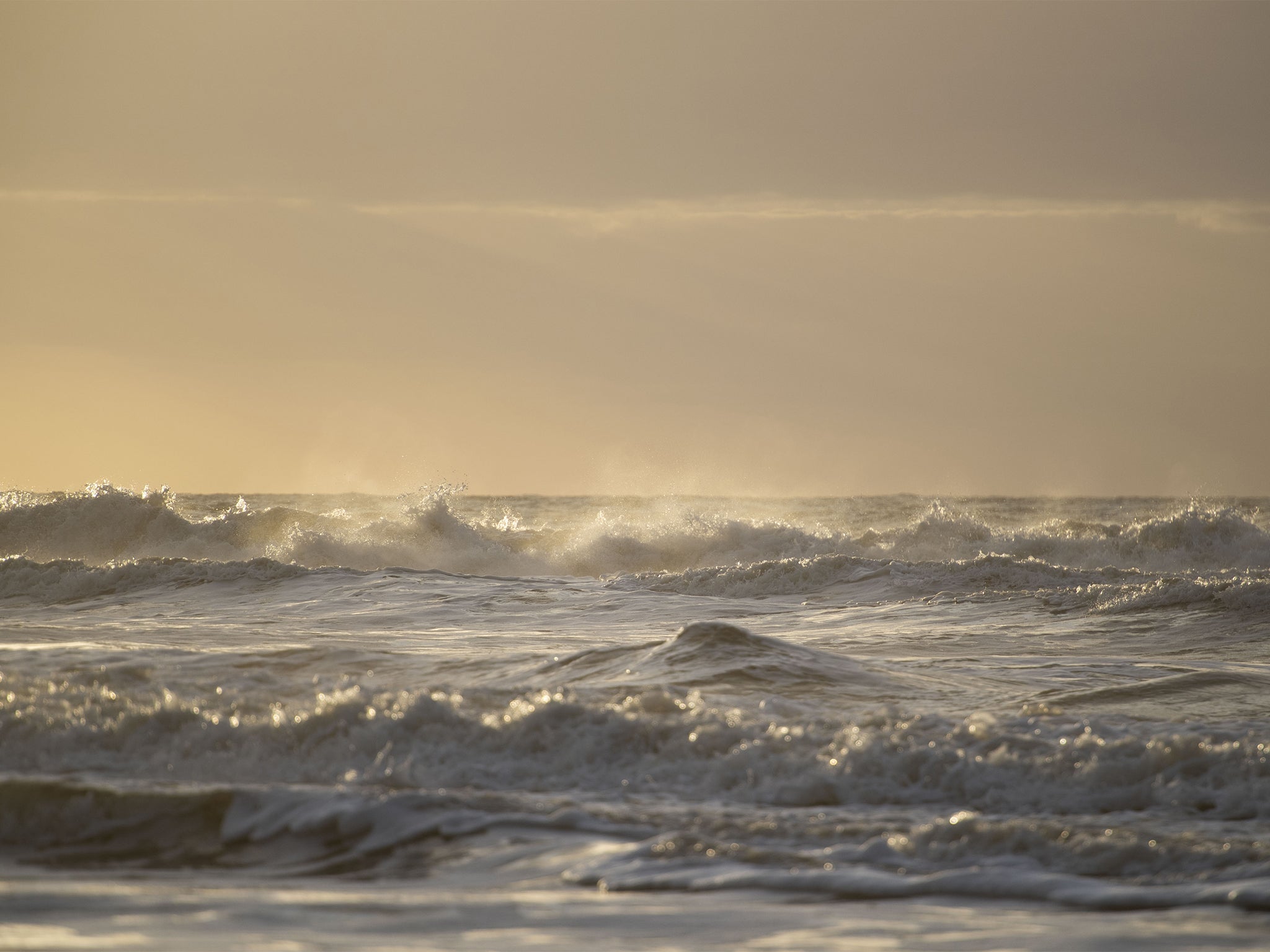 The waters look calm but oceans and seas are becoming increasingly wild