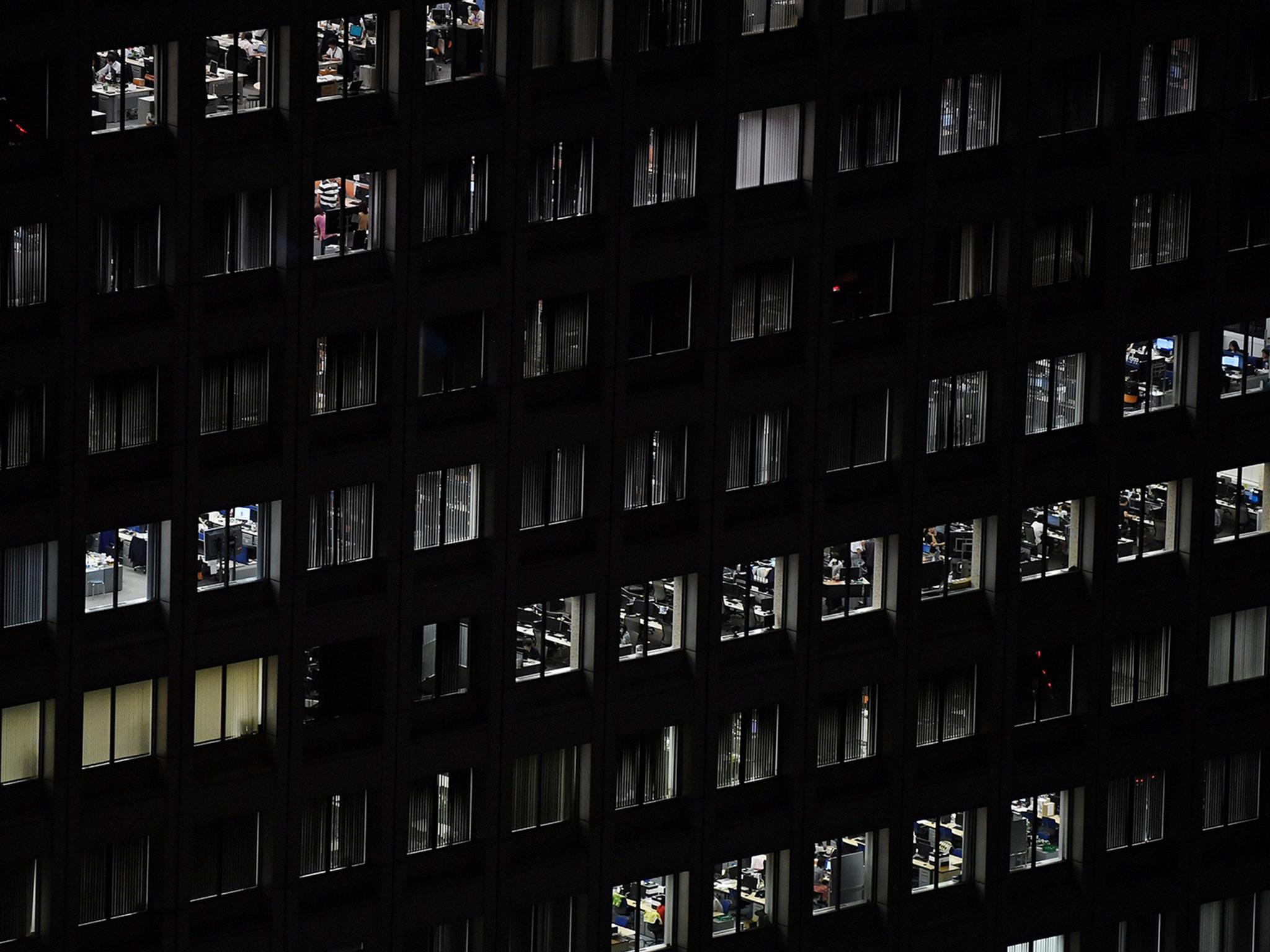 Work culture in Japan can be demanding with employees working late into the night and on weekends