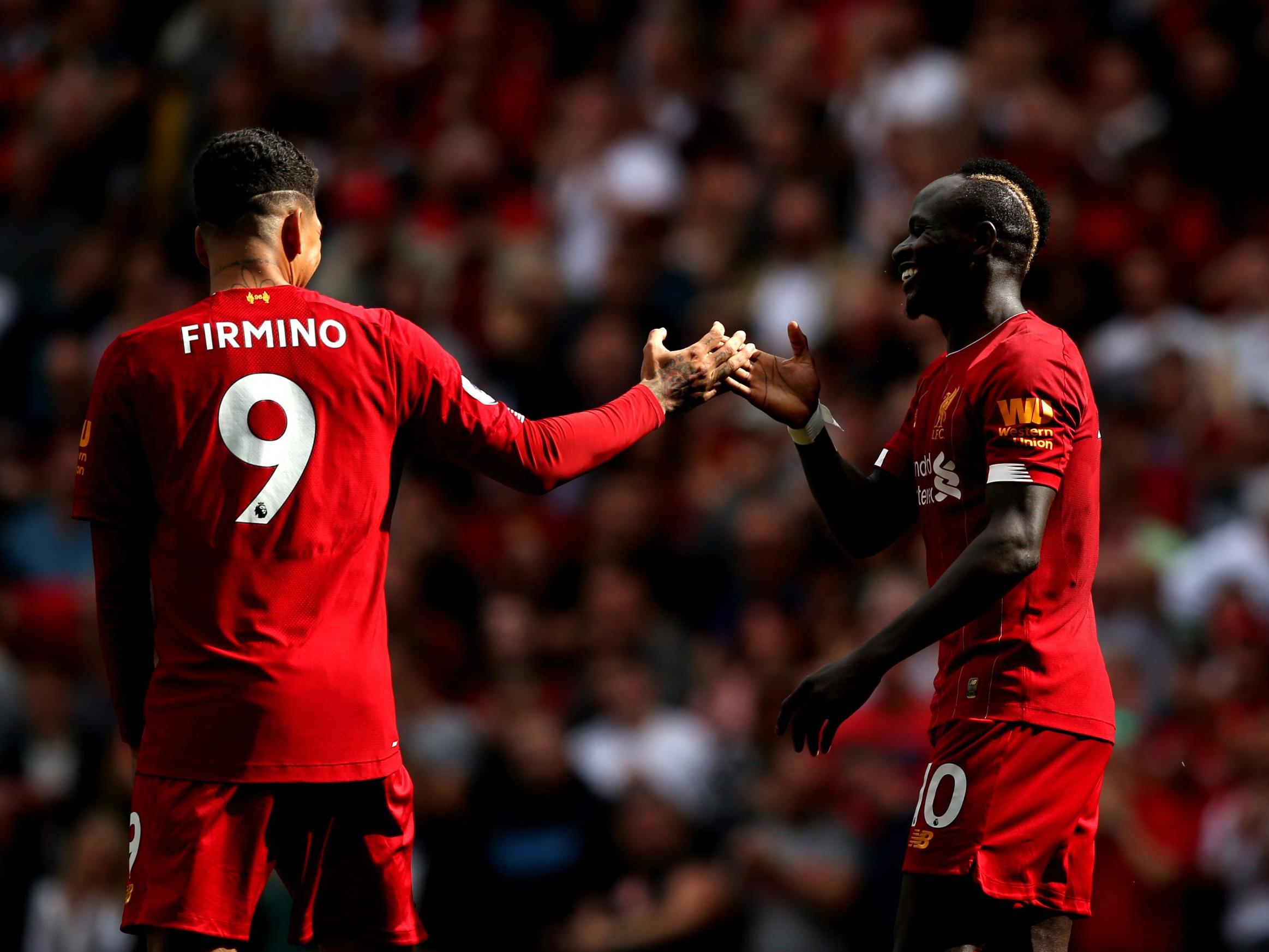 Roberto Firmino and Sadio Mane starred as Liverpool came from behind to win