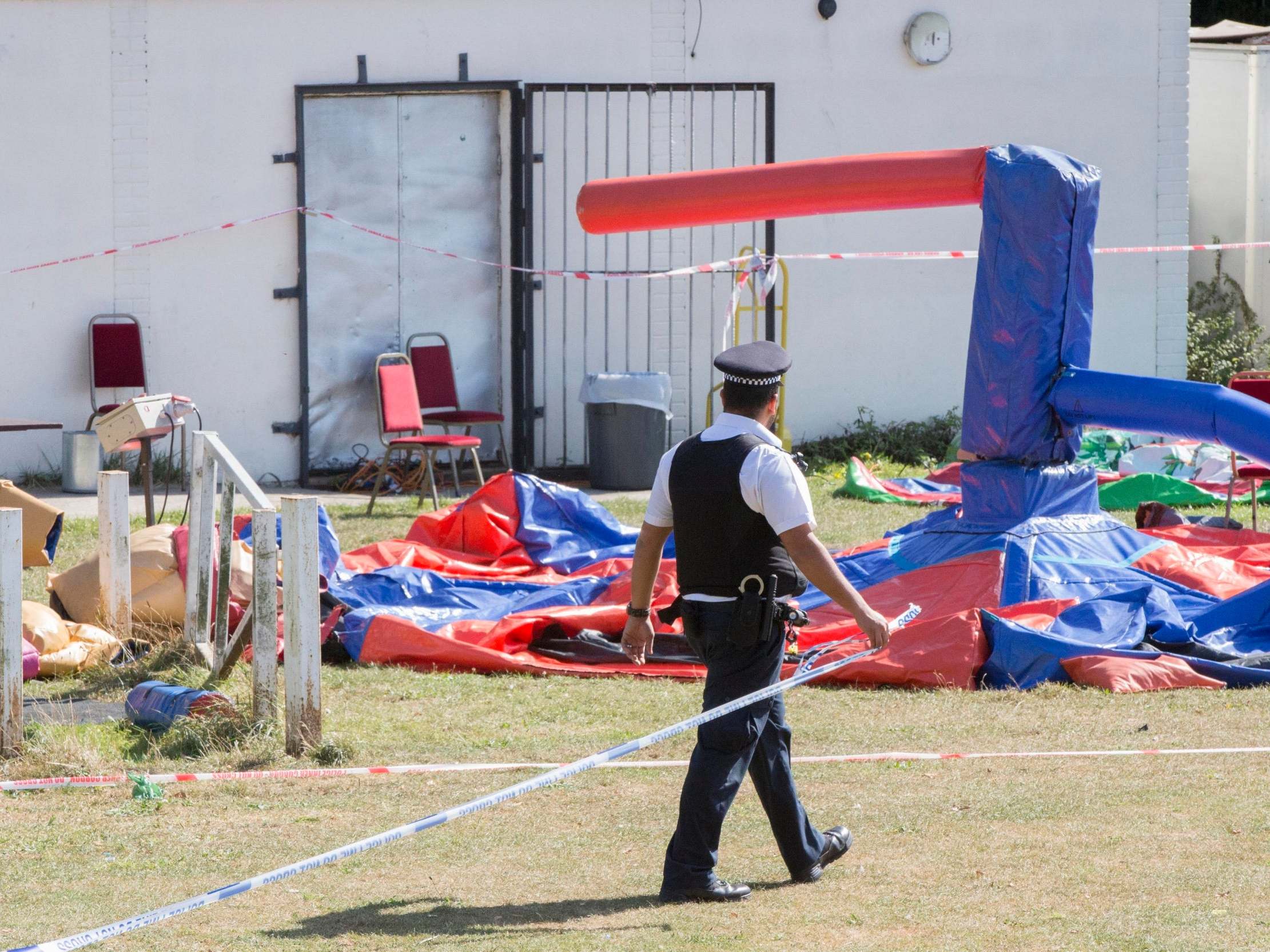 Guests were revelling at the Old Edmontonians FC club house as the attack occured in a nearby field