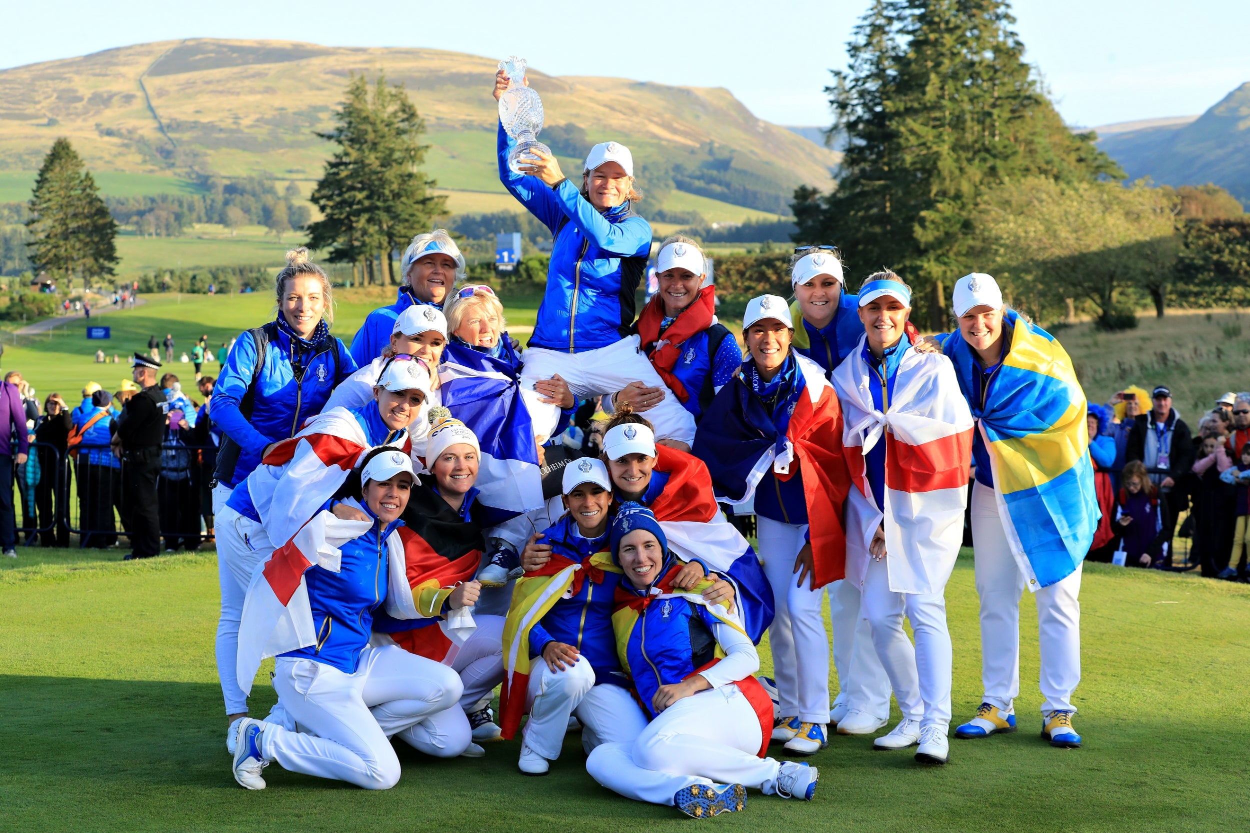 Europe secured Solheim Cup victory in dramatic fashion