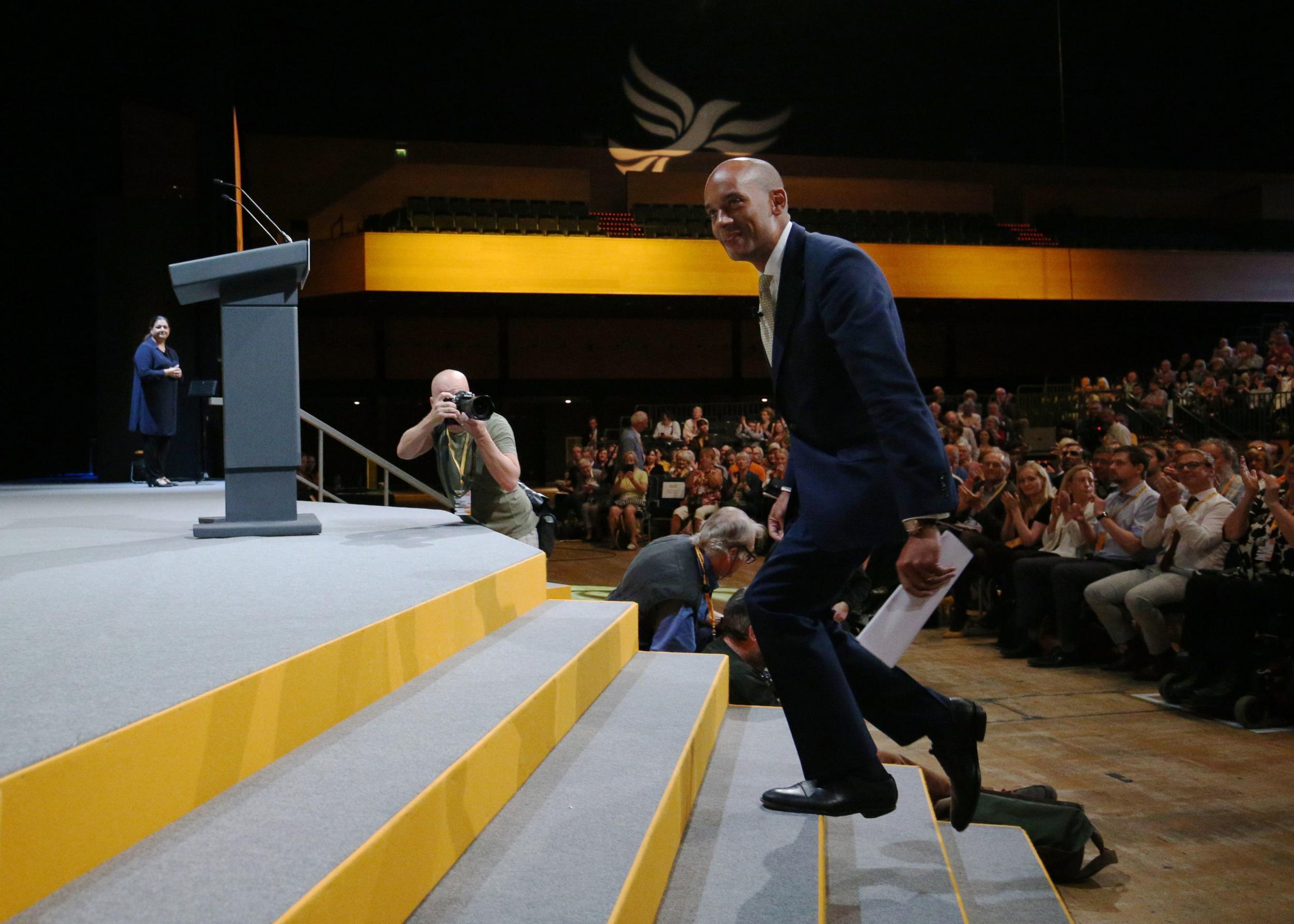 Umunna at the Liberal Democrats conference