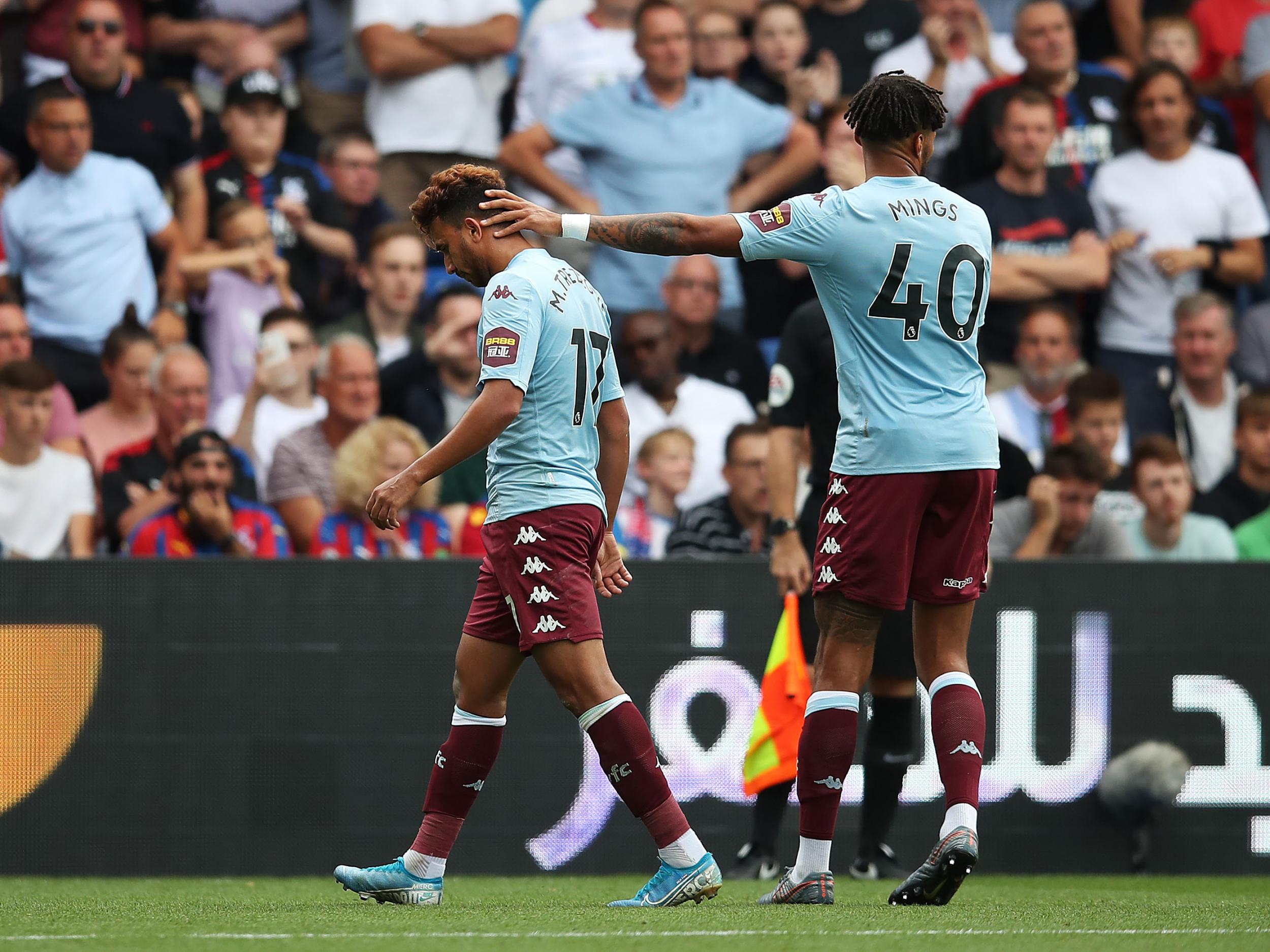 Trezeguet will miss the game after being sent off against Crystal Palace