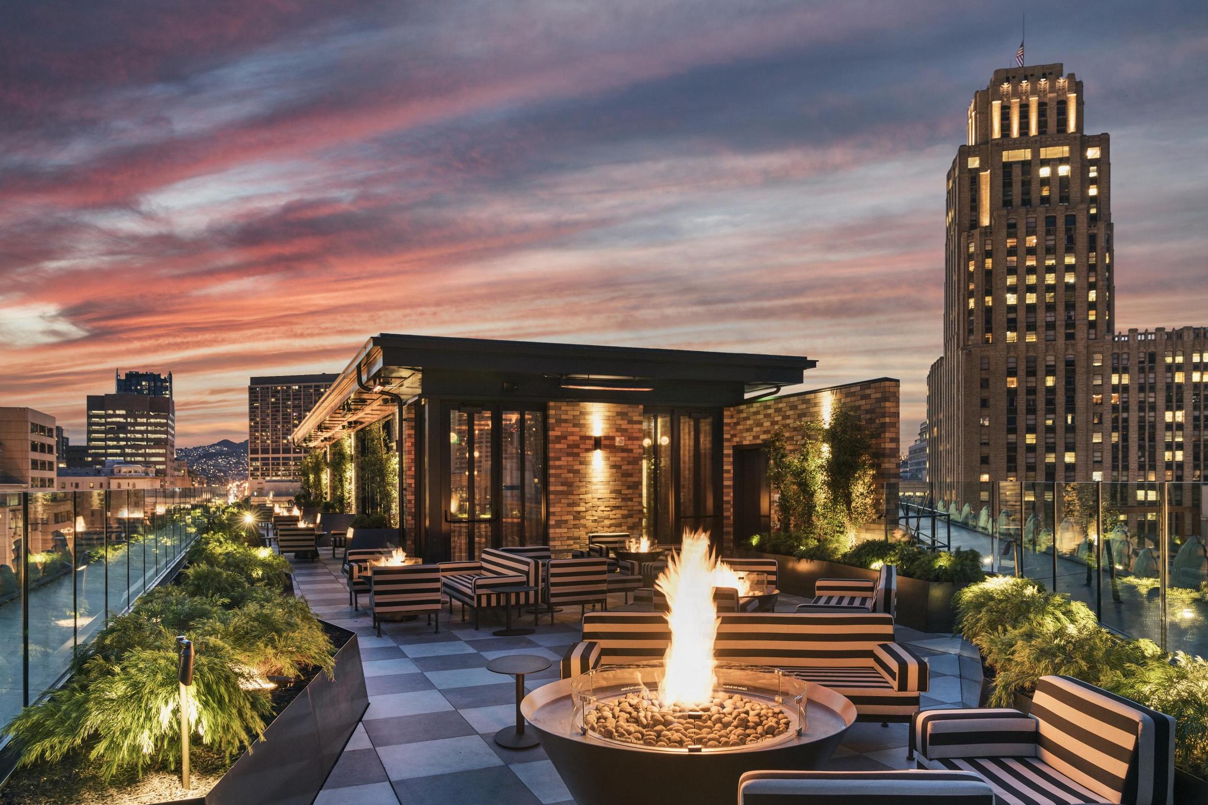 The rooftop bar, Charmaine's at Proper Hotel