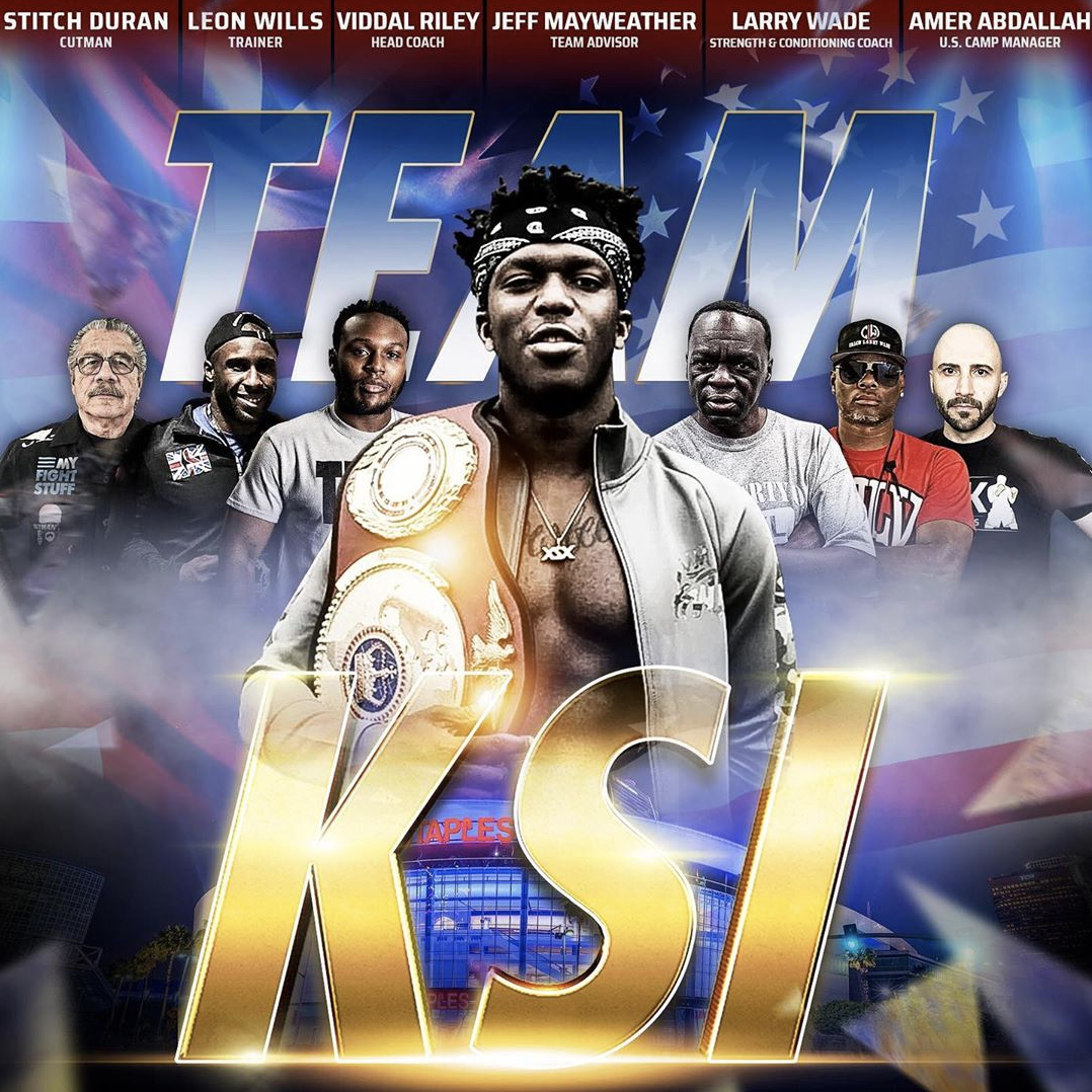 KSI is deploying a brand new team for his rematch with Logan Paul (Instagram/KSI)