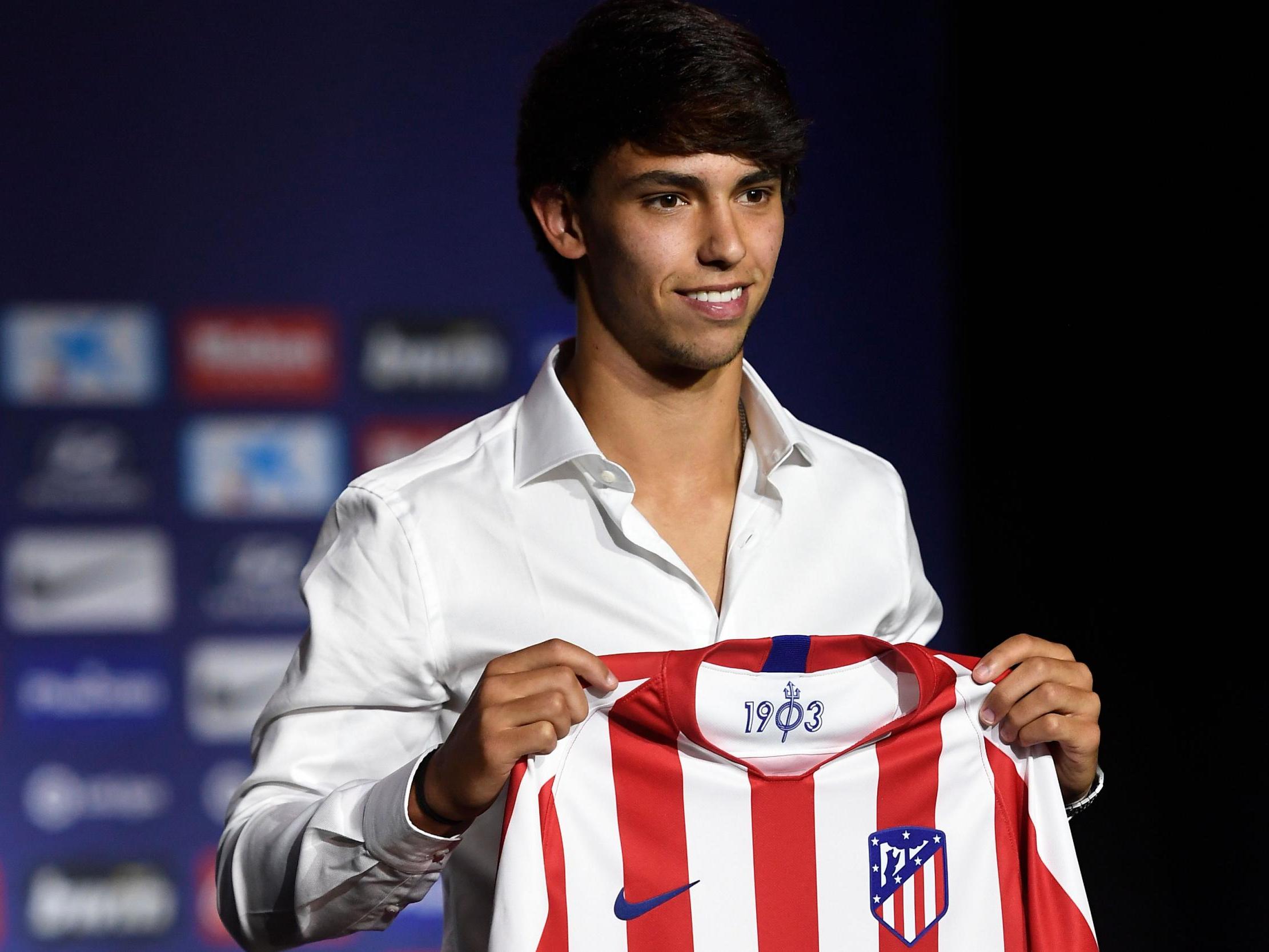 Joao Felix signed for Atletico Madrid in July